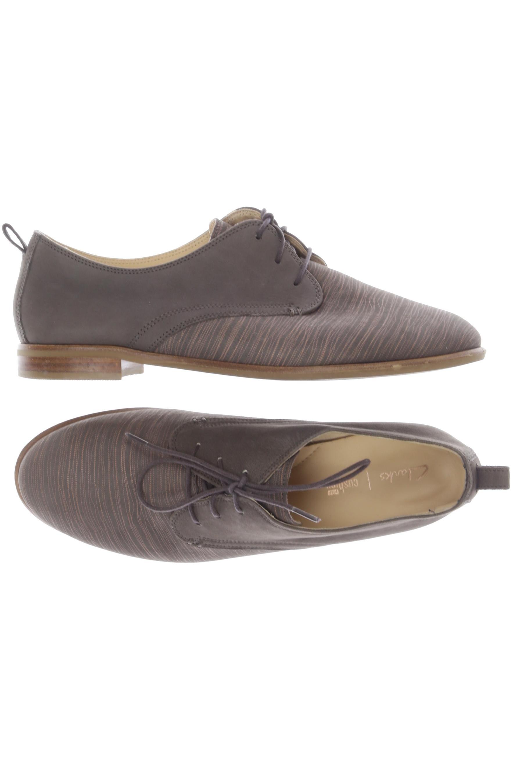 

Clarks Damen Halbschuh, grau, Gr. 40
