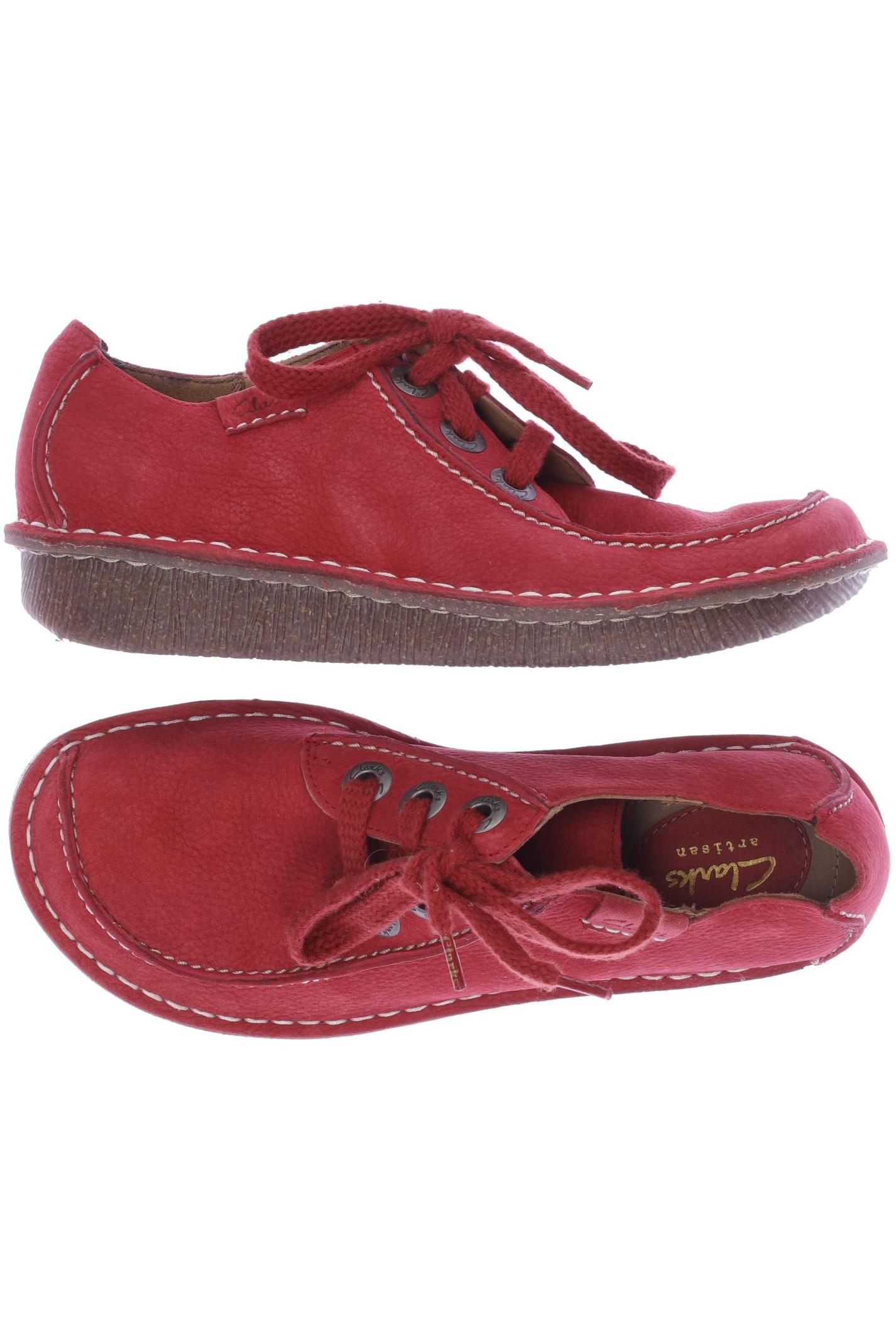 

Clarks Damen Halbschuh, rot