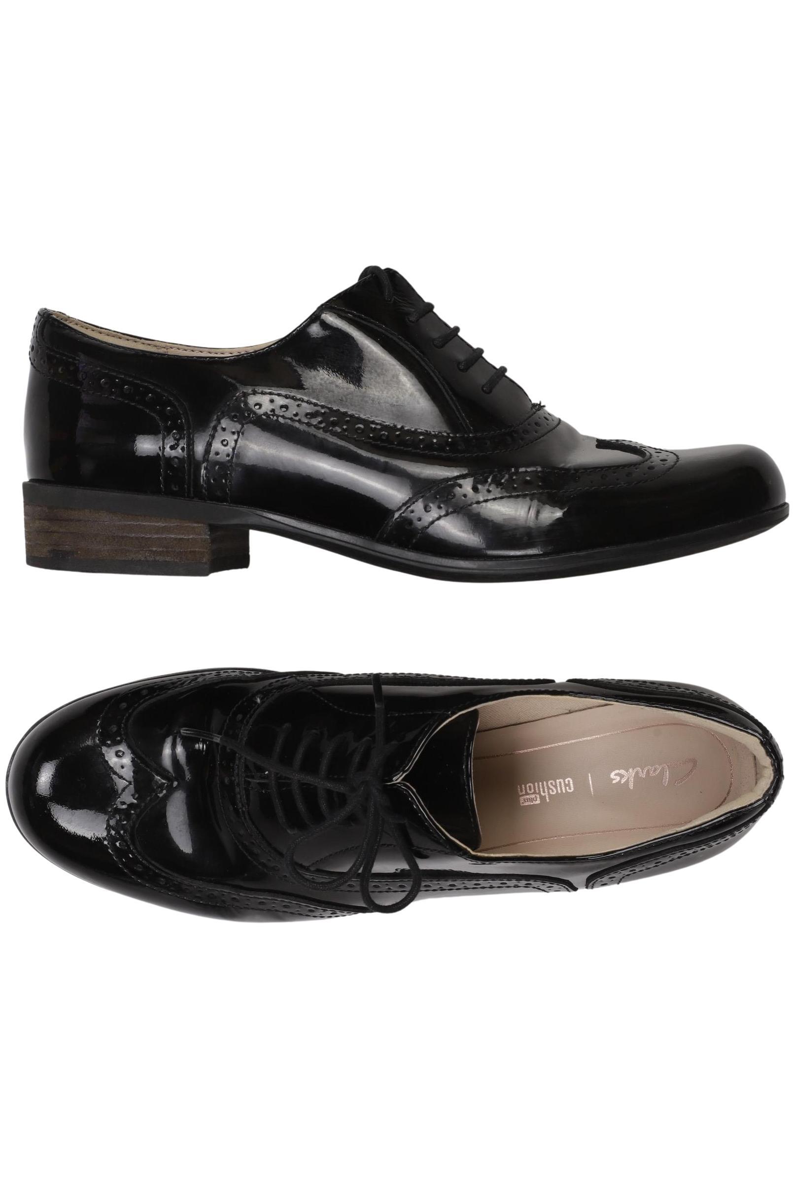 

Clarks Damen Halbschuh, schwarz, Gr. 39.5