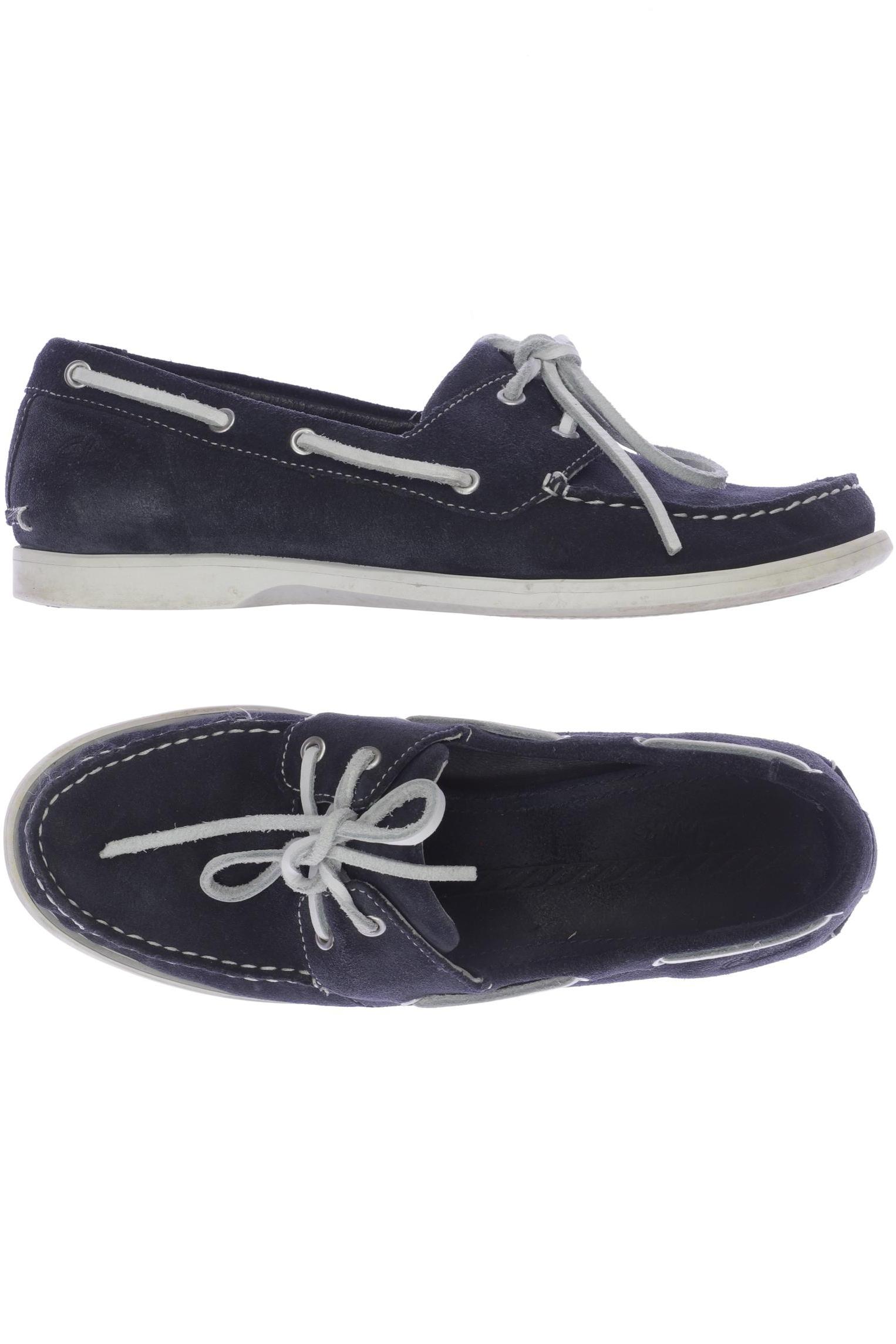 

Clarks Damen Halbschuh, marineblau, Gr. 39