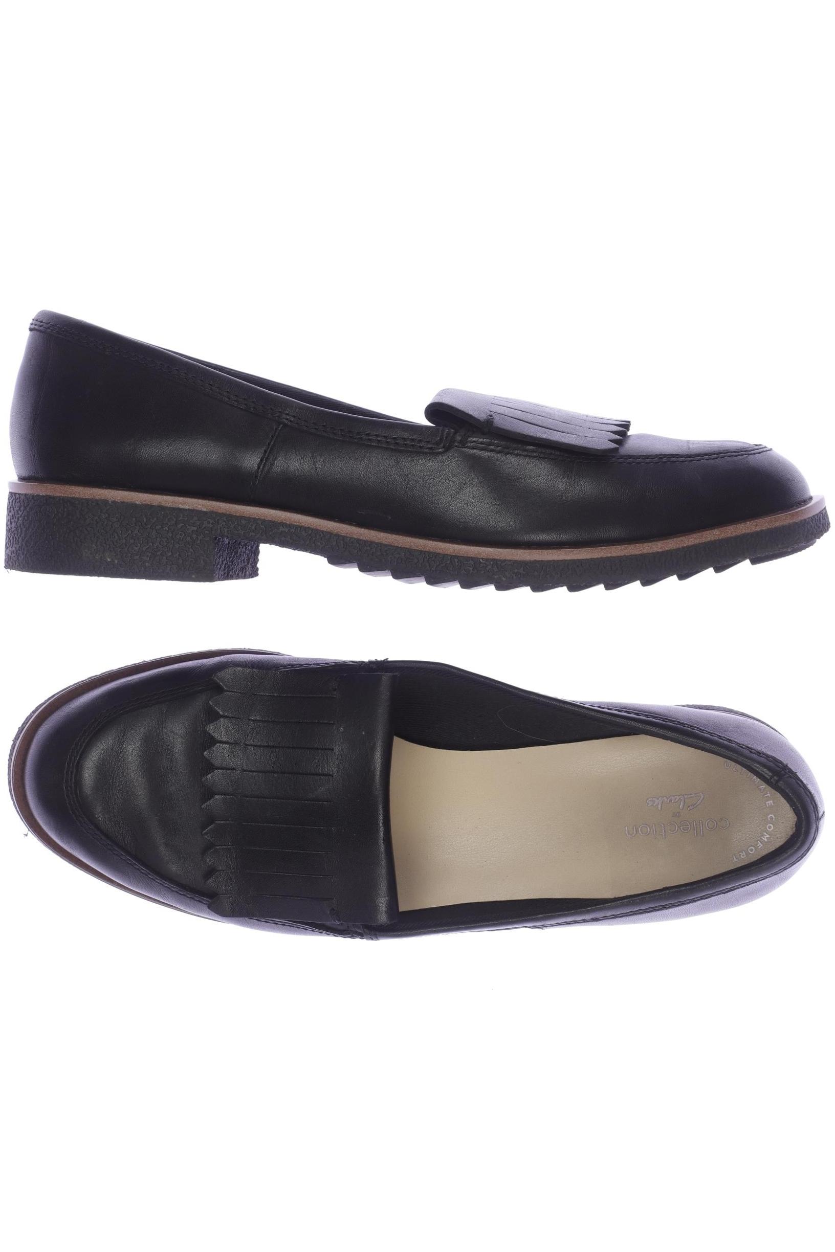 

Clarks Damen Halbschuh, schwarz, Gr. 40