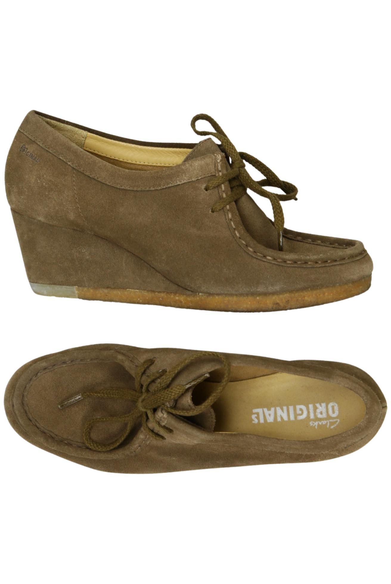 

Clarks Damen Halbschuh, braun, Gr. 38