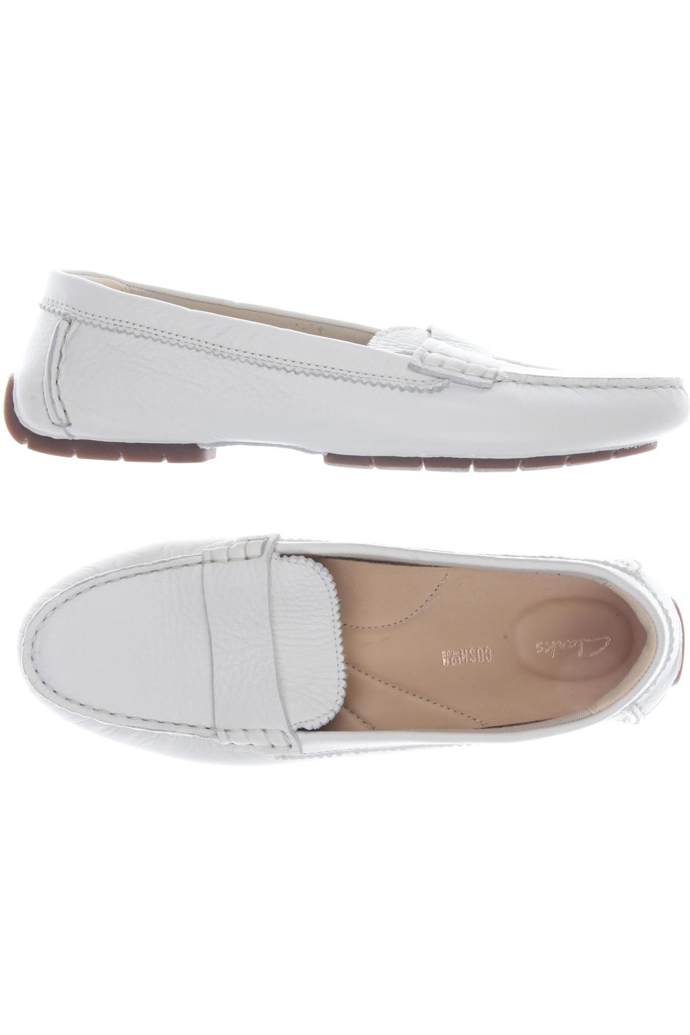 

Clarks Damen Halbschuh, weiß, Gr. 42