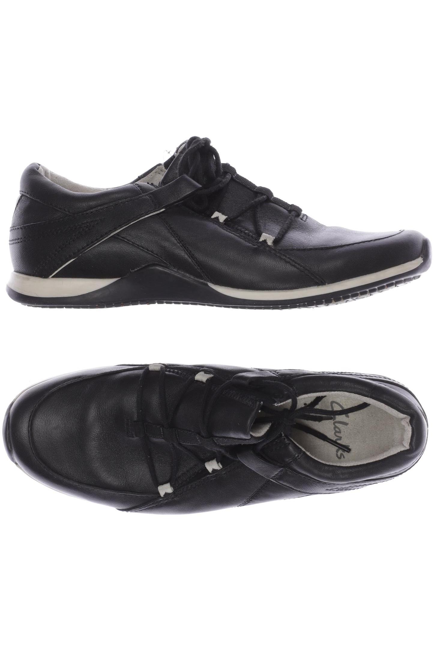 

Clarks Damen Halbschuh, schwarz