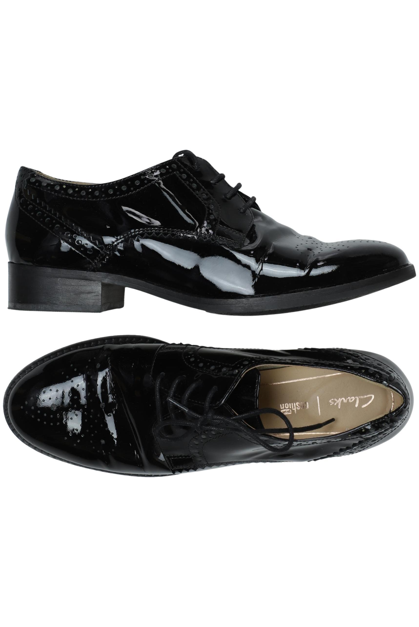 

Clarks Damen Halbschuh, schwarz, Gr. 39.5