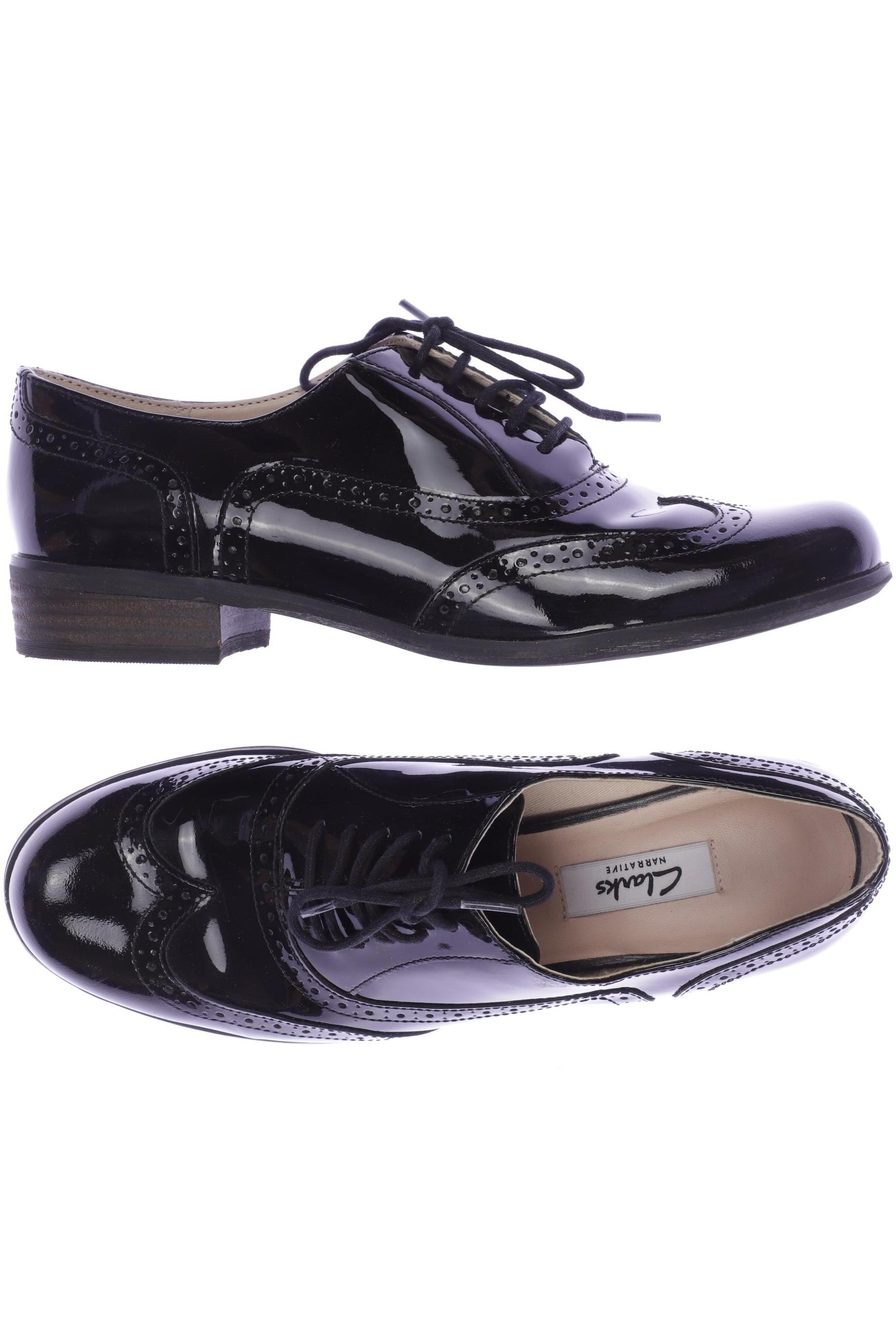 

Clarks Damen Halbschuh, schwarz, Gr. 39