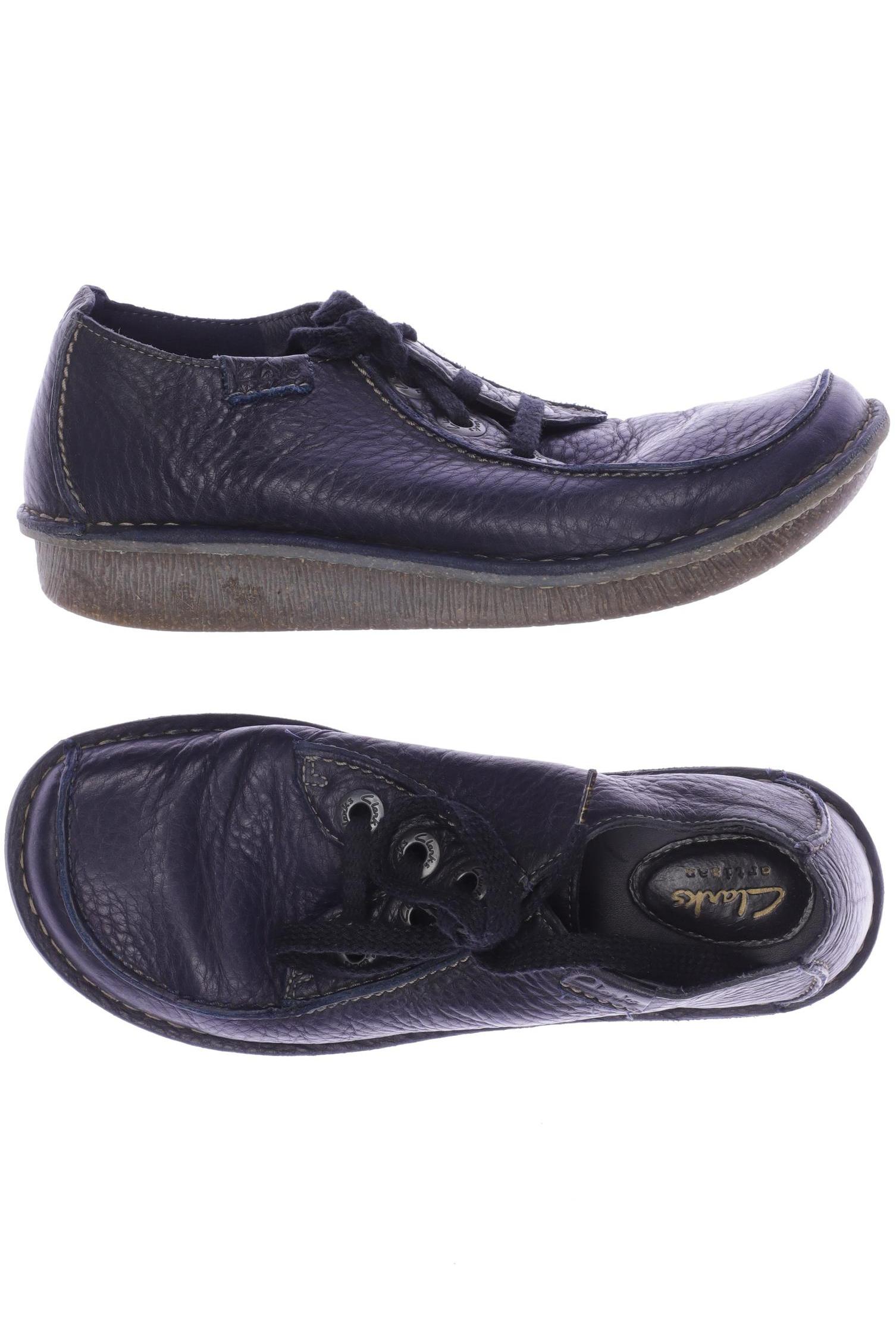 

Clarks Damen Halbschuh, marineblau, Gr. 39.5
