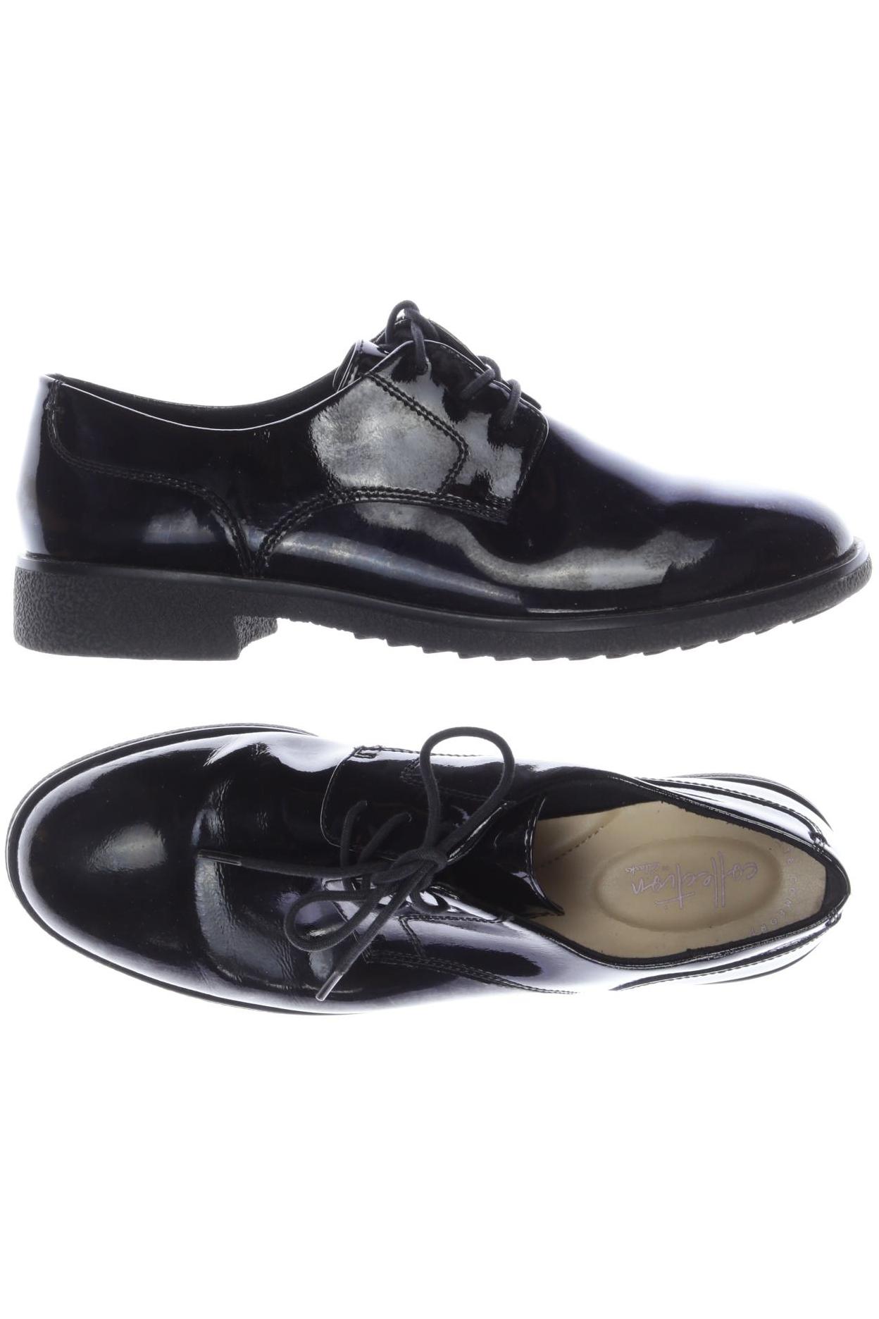 

Clarks Damen Halbschuh, schwarz, Gr. 40
