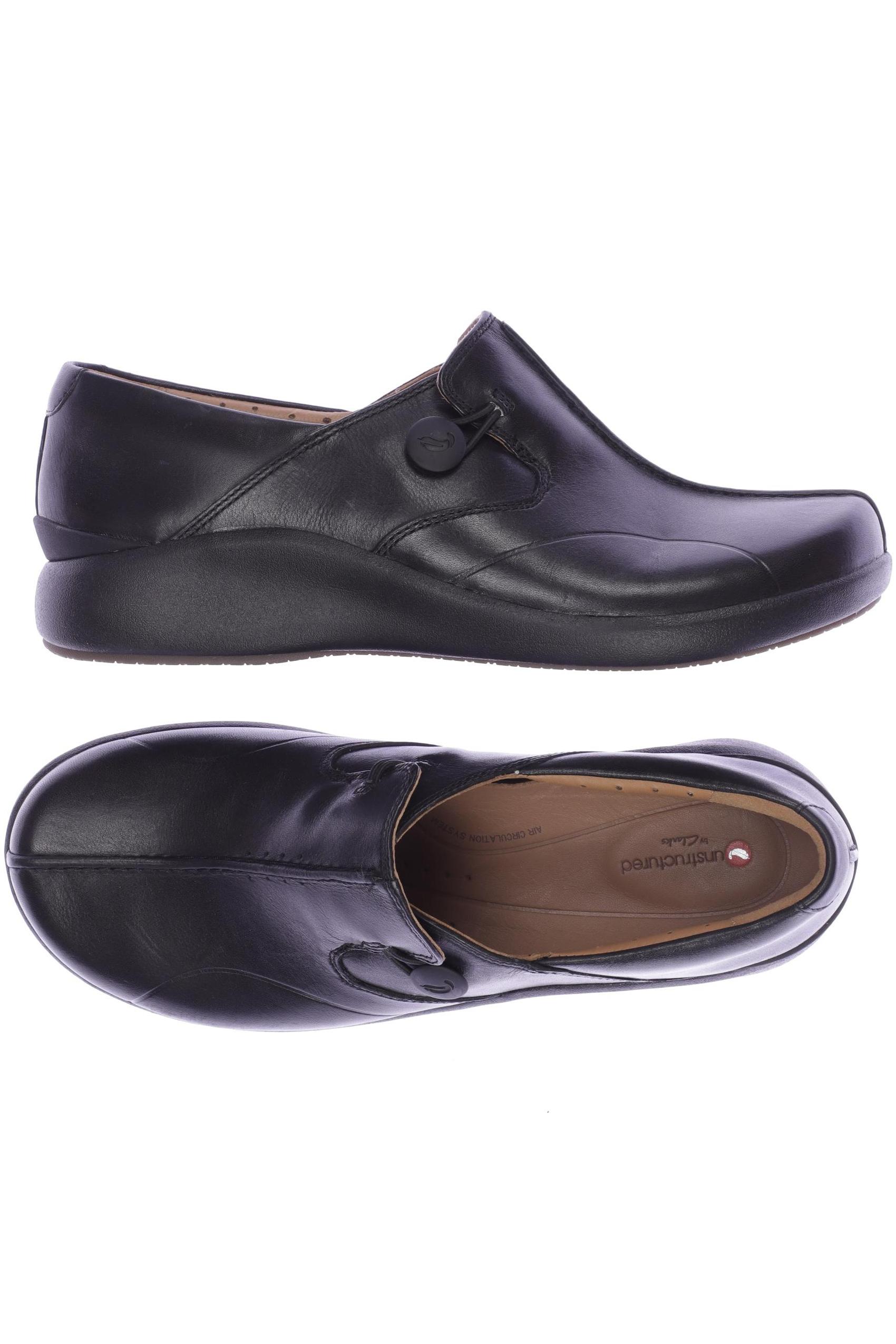 

Clarks Damen Halbschuh, schwarz, Gr. 39.5