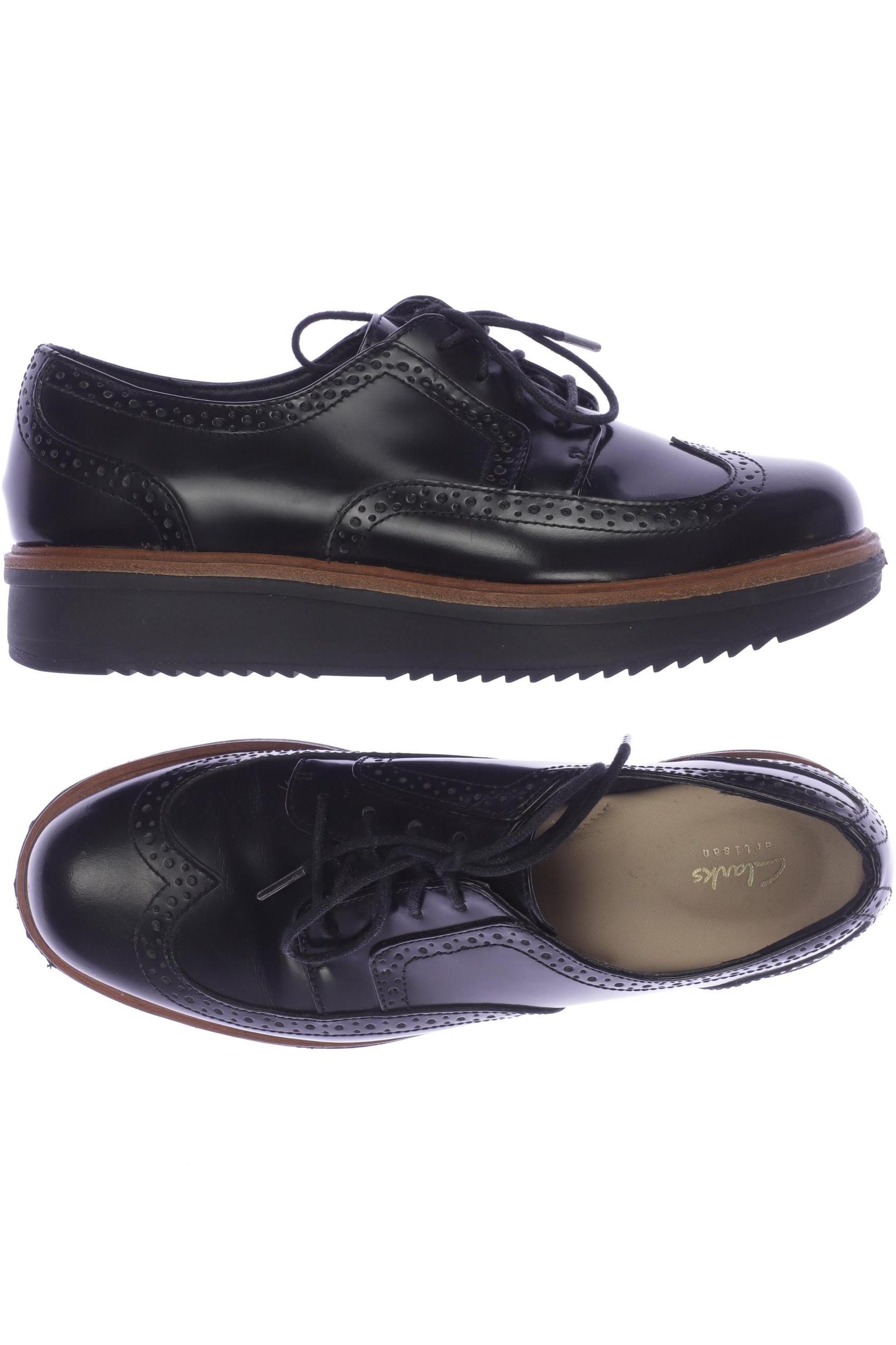 

Clarks Damen Halbschuh, schwarz