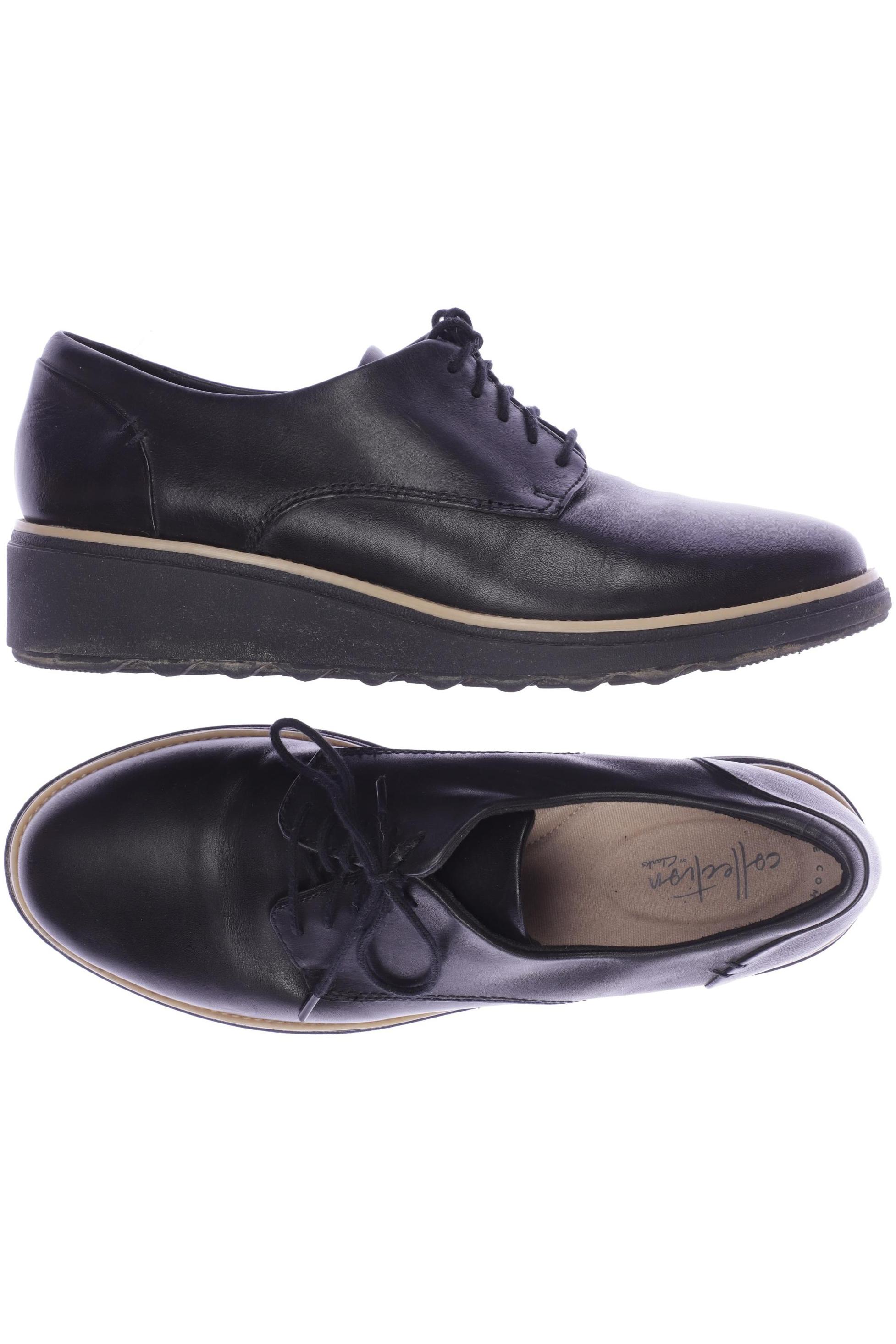 

Clarks Damen Halbschuh, schwarz, Gr. 40