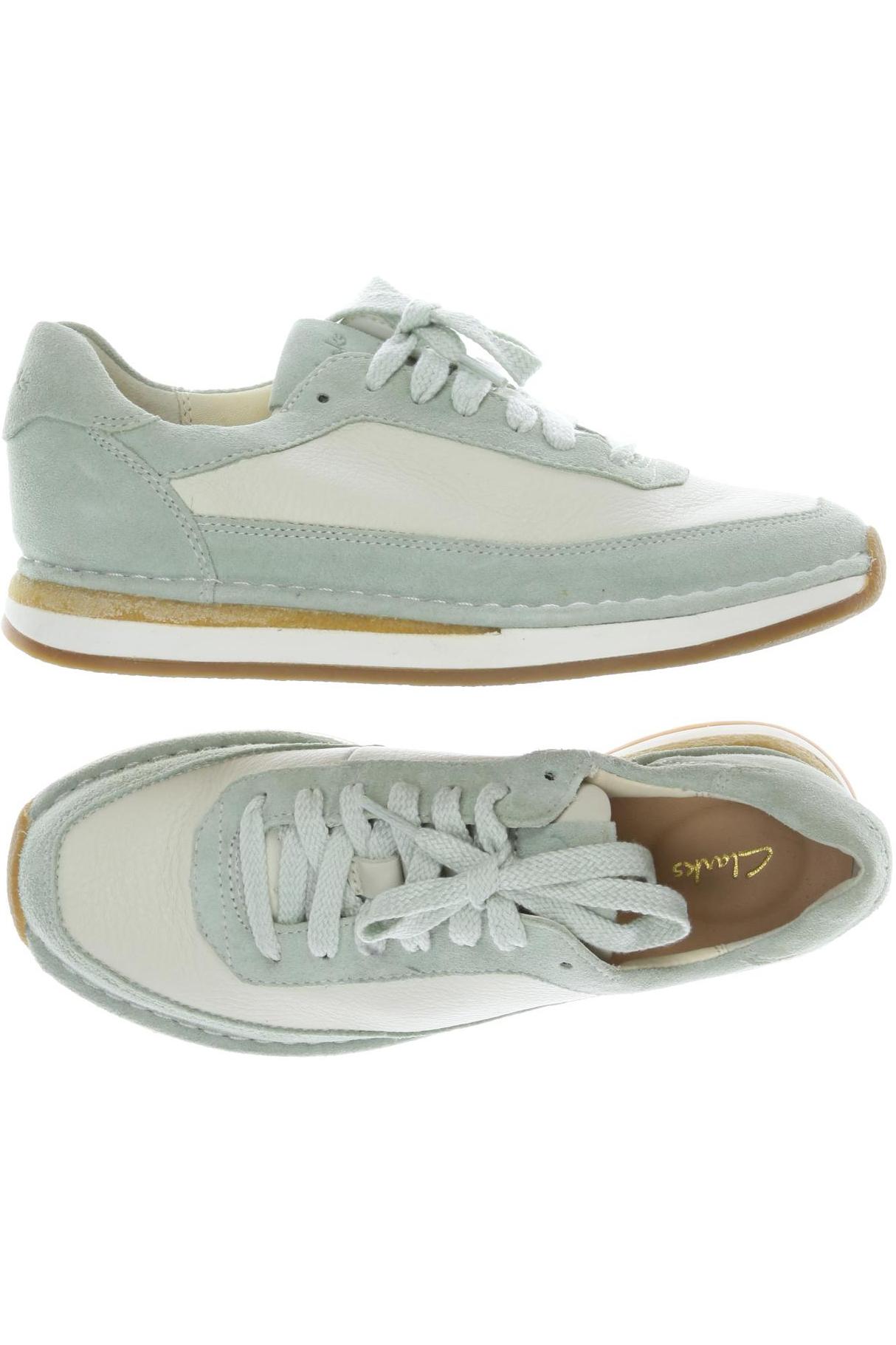 

Clarks Damen Halbschuh, hellgrün, Gr. 38