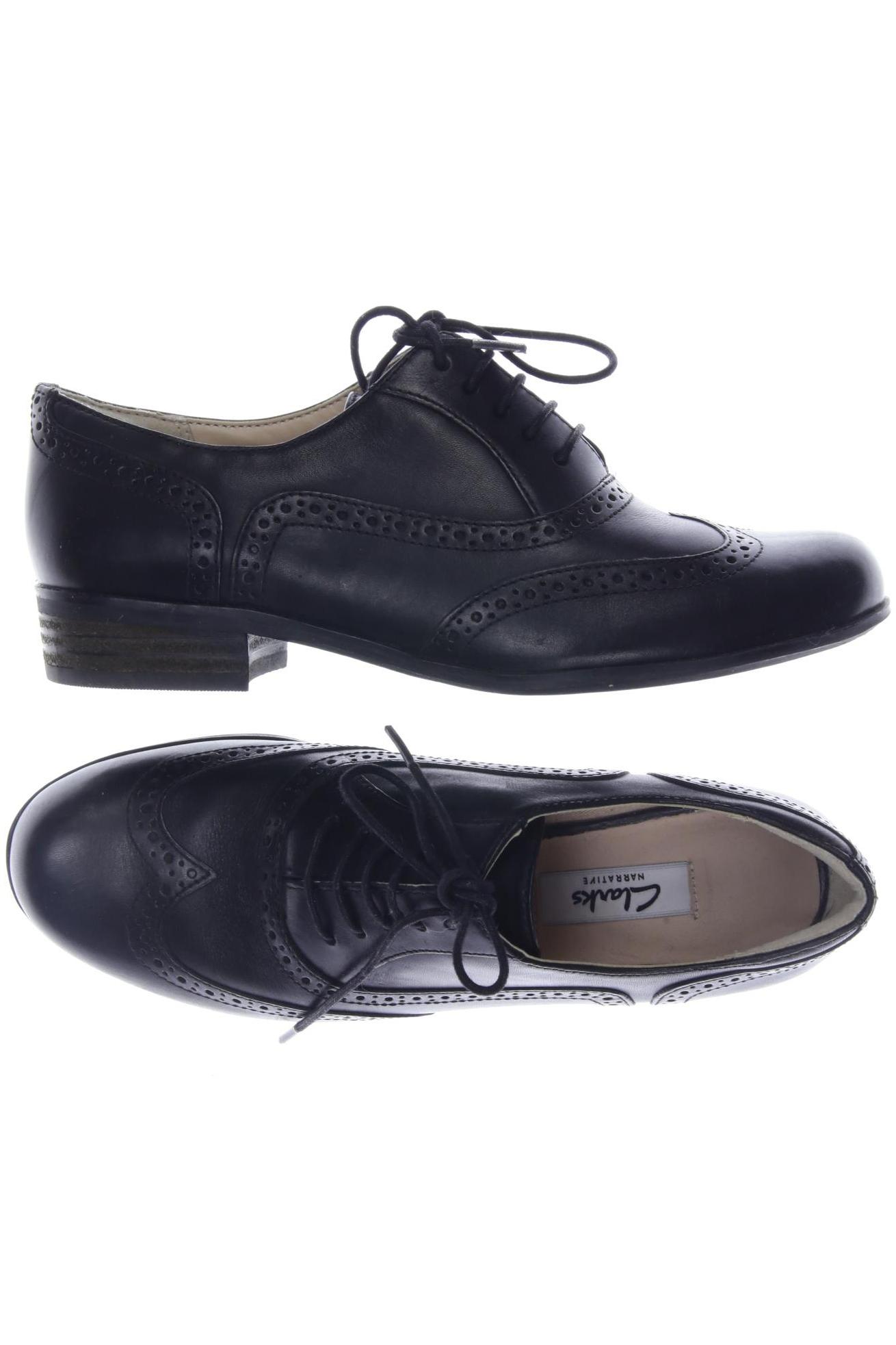 

Clarks Damen Halbschuh, schwarz