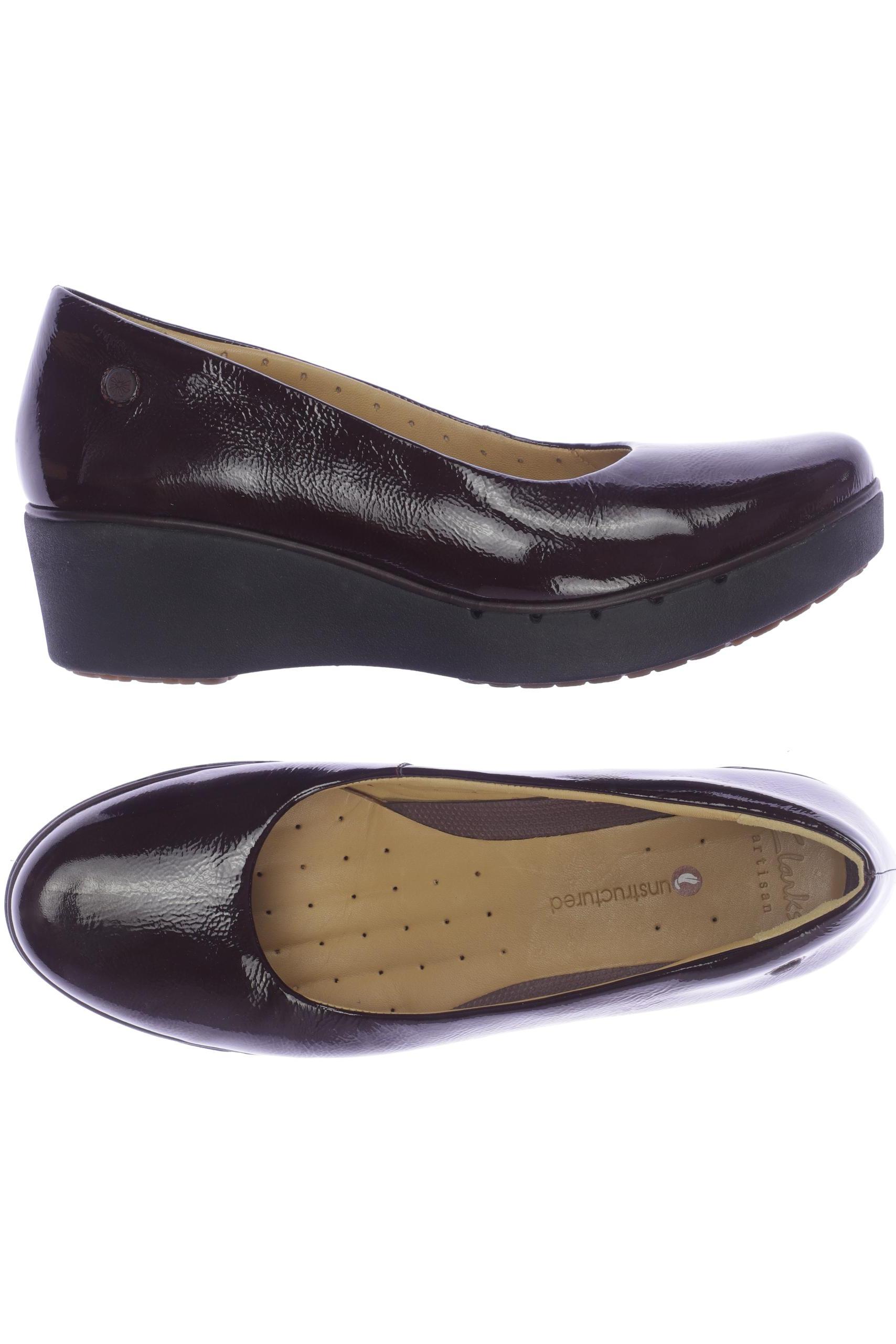 

Clarks Damen Halbschuh, bordeaux, Gr. 41