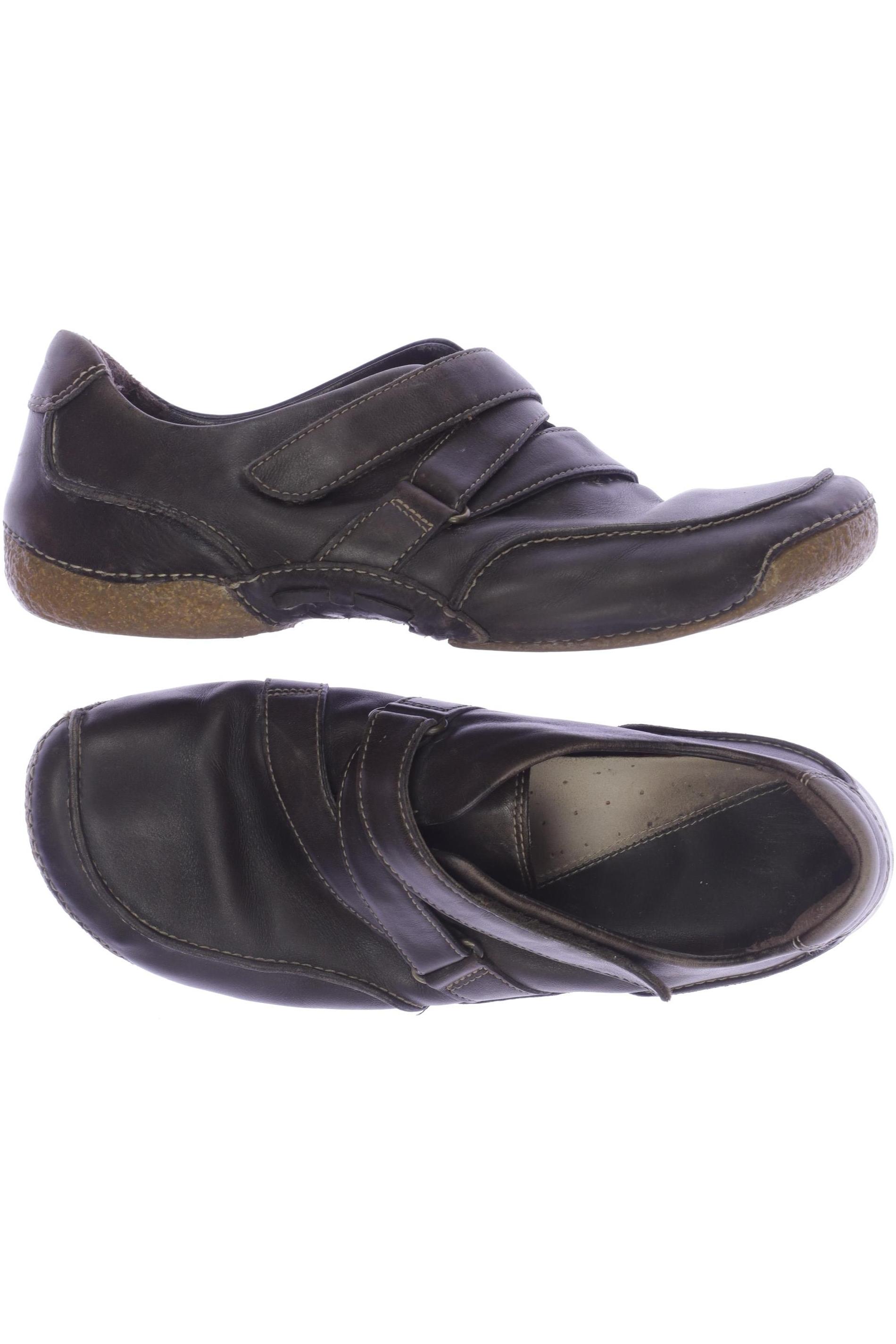 

Clarks Damen Halbschuh, braun, Gr. 7
