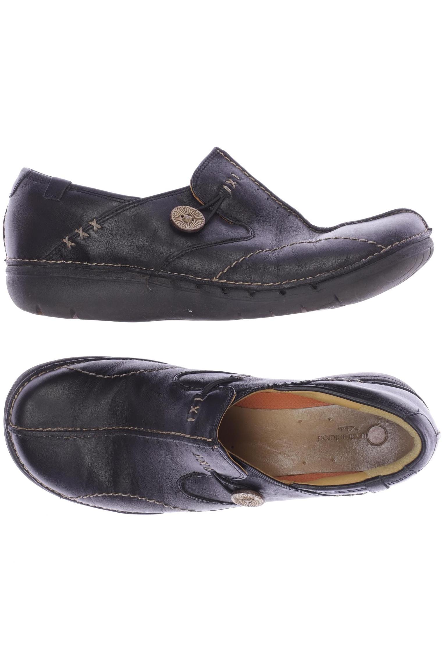 

Clarks Damen Halbschuh, schwarz