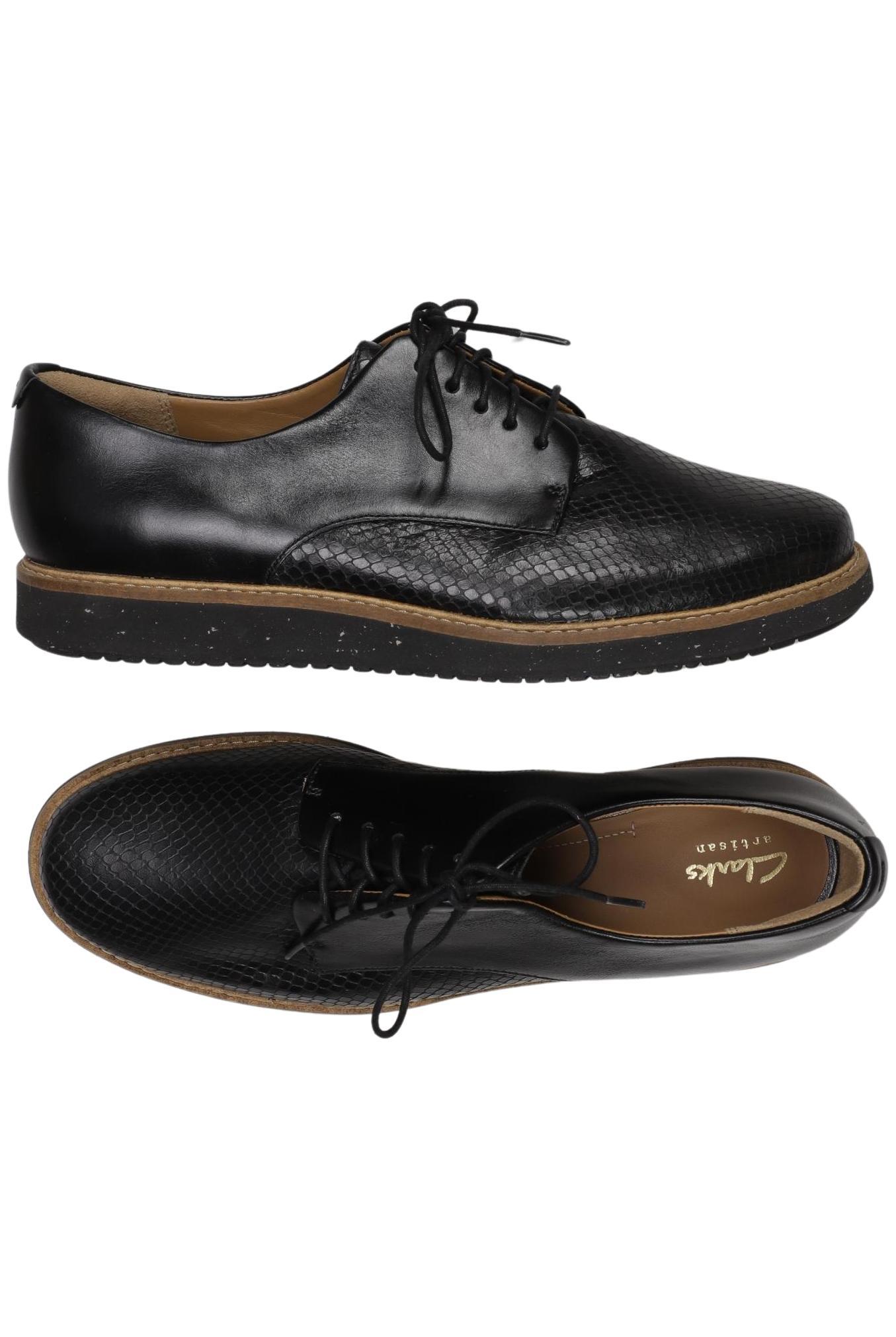 

Clarks Damen Halbschuh, schwarz, Gr. 41.5