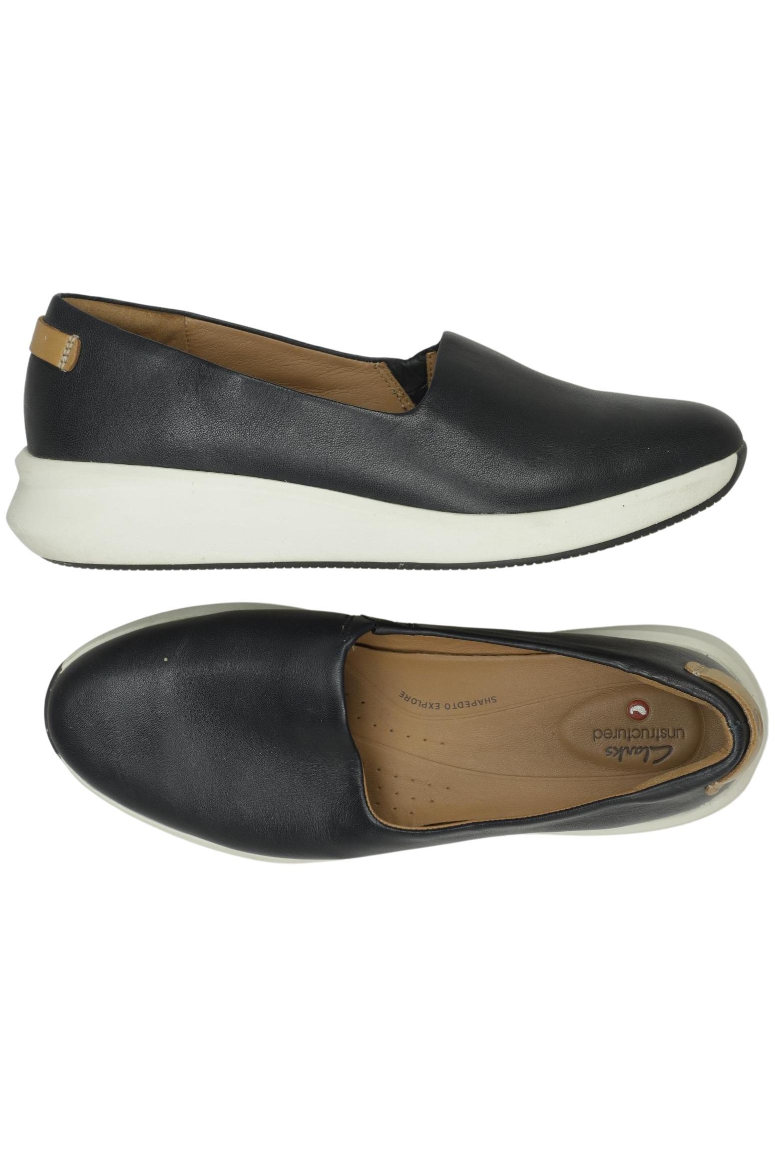 

Clarks Damen Halbschuh, marineblau, Gr. 40