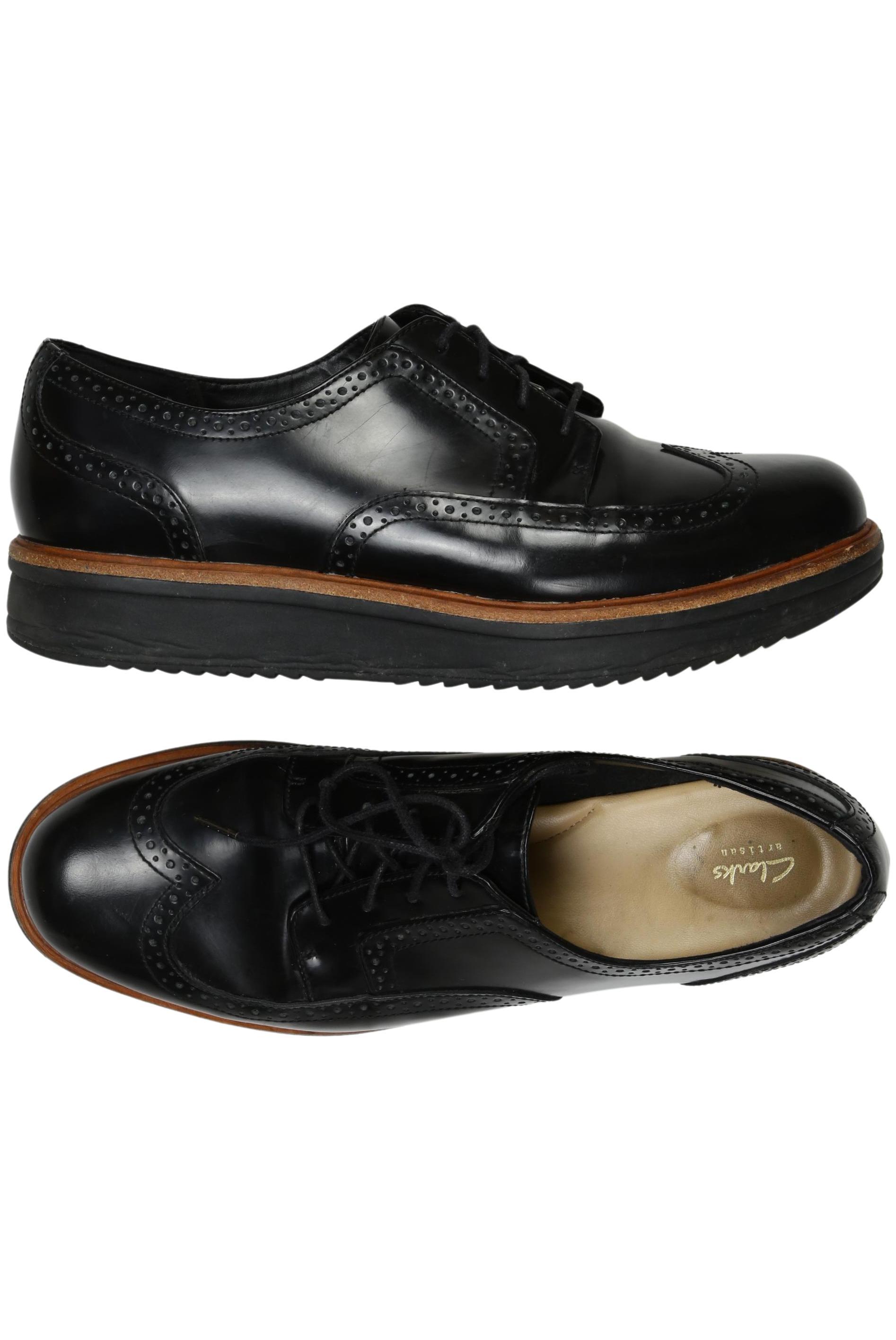 

Clarks Damen Halbschuh, schwarz, Gr. 42