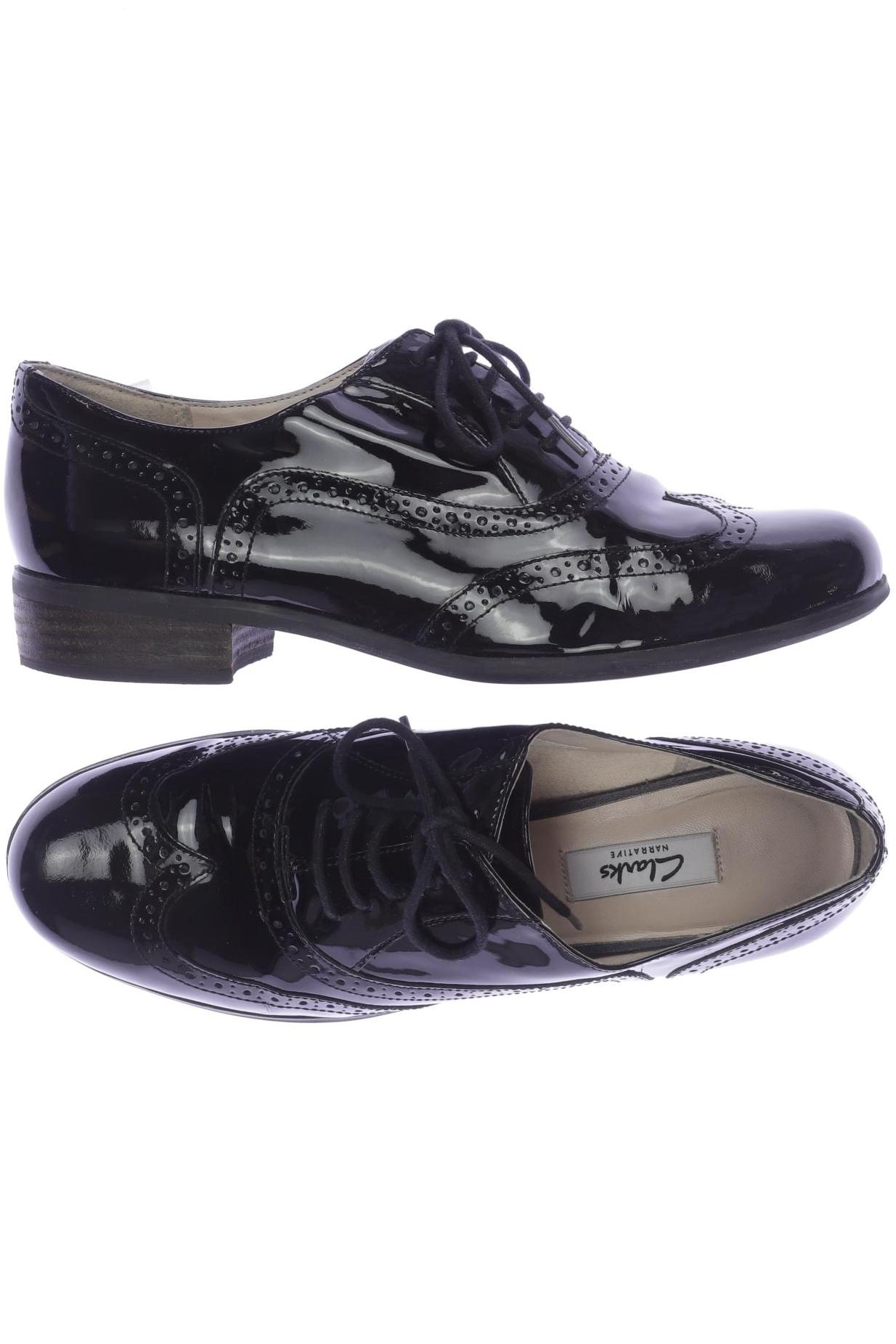 

Clarks Damen Halbschuh, schwarz, Gr. 41