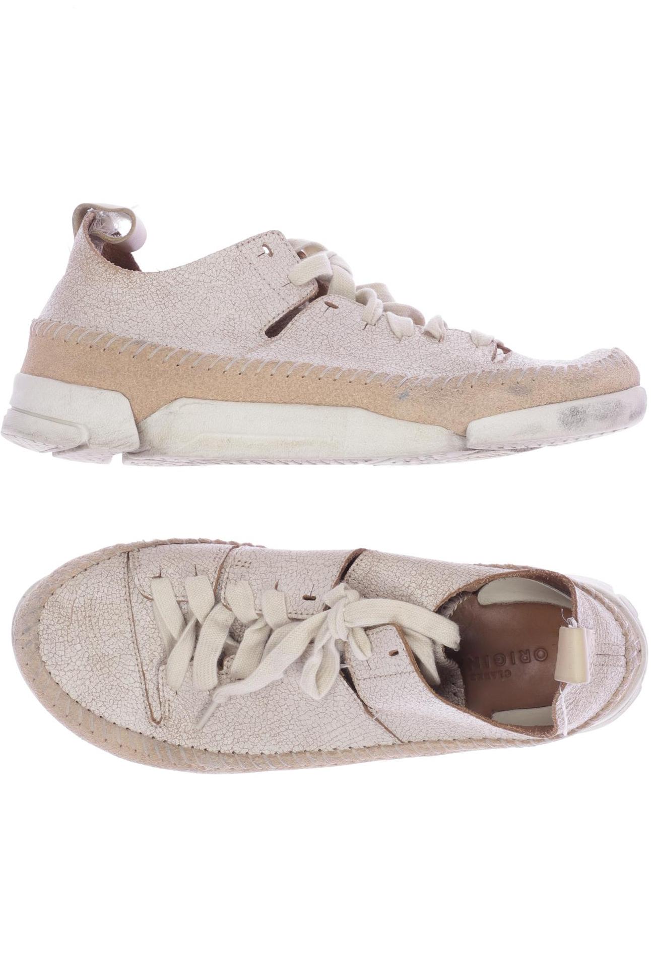 

Clarks Damen Halbschuh, beige, Gr. 39