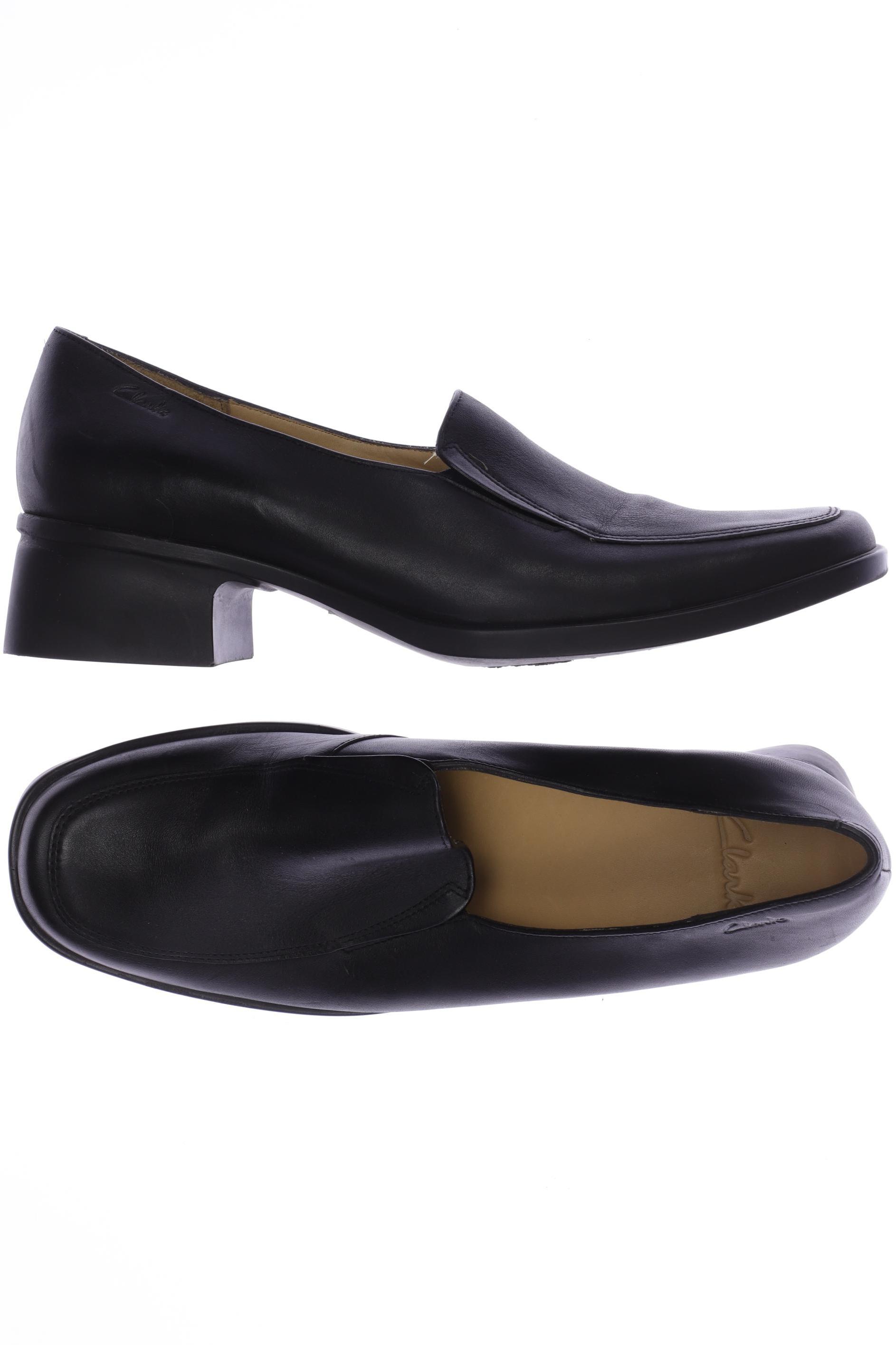 

Clarks Damen Halbschuh, schwarz, Gr. 7.5