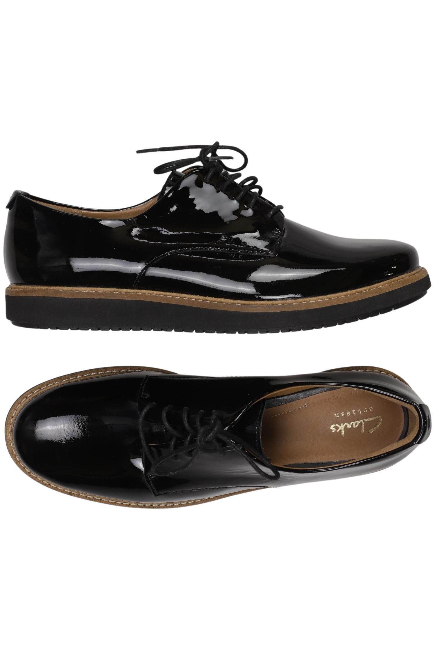 

Clarks Damen Halbschuh, schwarz, Gr. 39.5