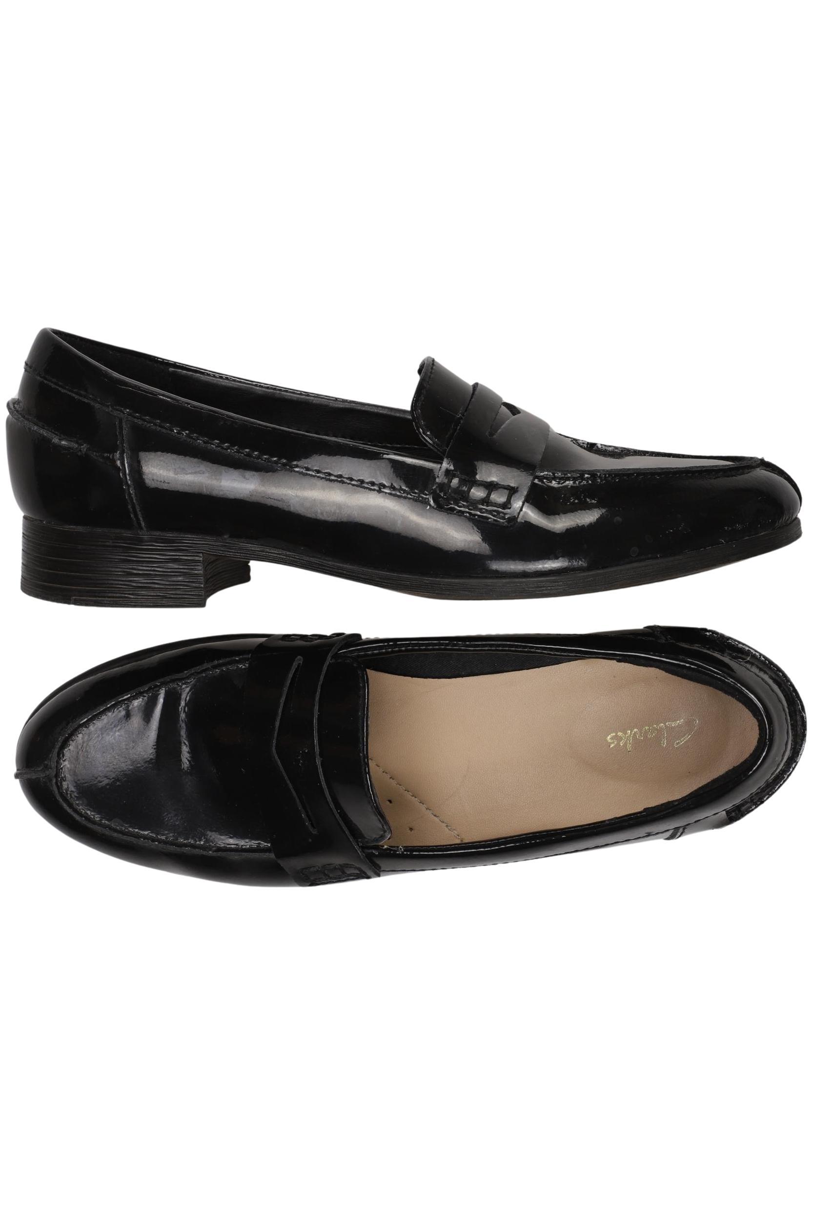 

Clarks Damen Halbschuh, schwarz, Gr. 35.5