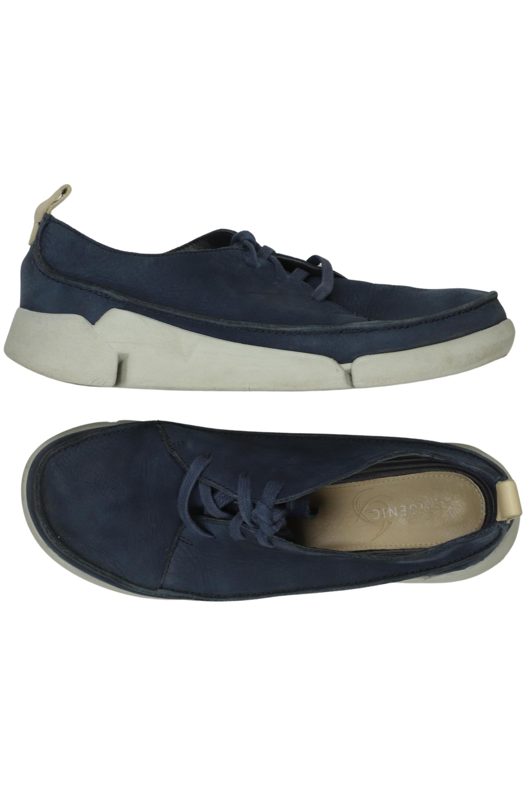 

Clarks Damen Halbschuh, marineblau, Gr. 39.5
