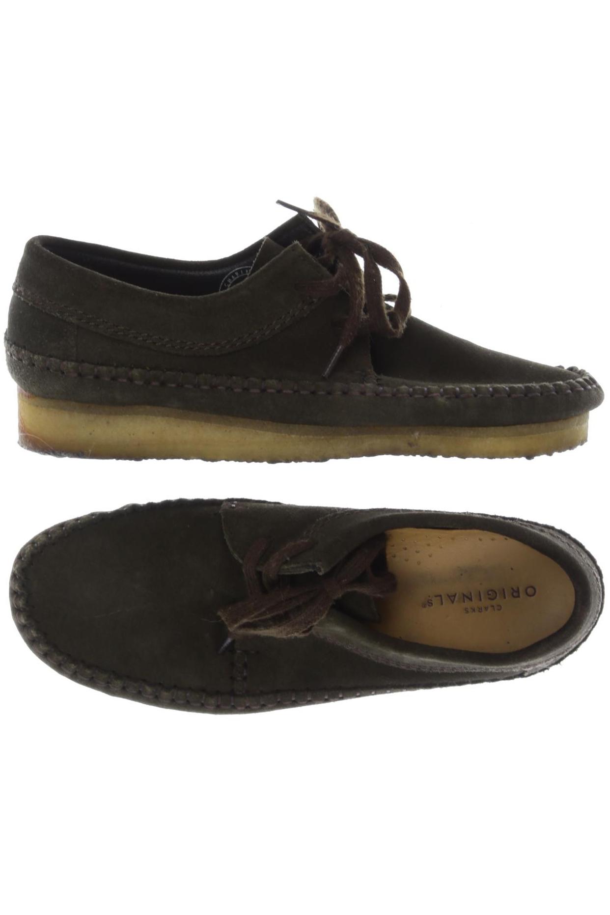 

Clarks Damen Halbschuh, grün, Gr. 40