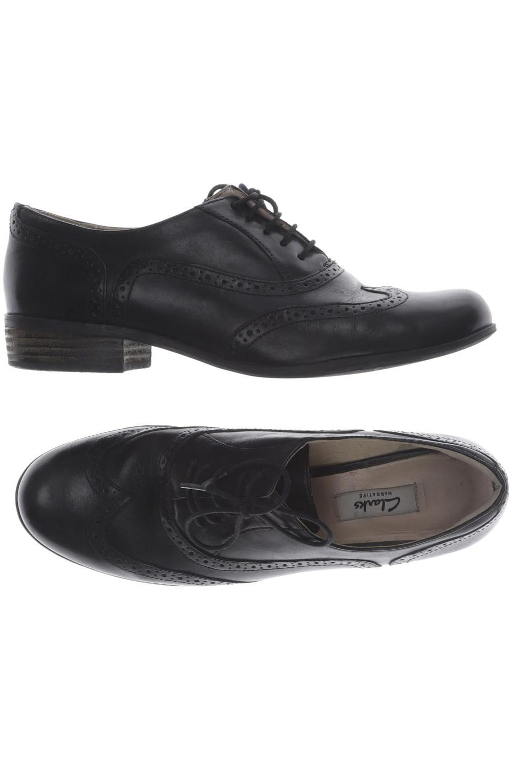 

Clarks Damen Halbschuh, schwarz