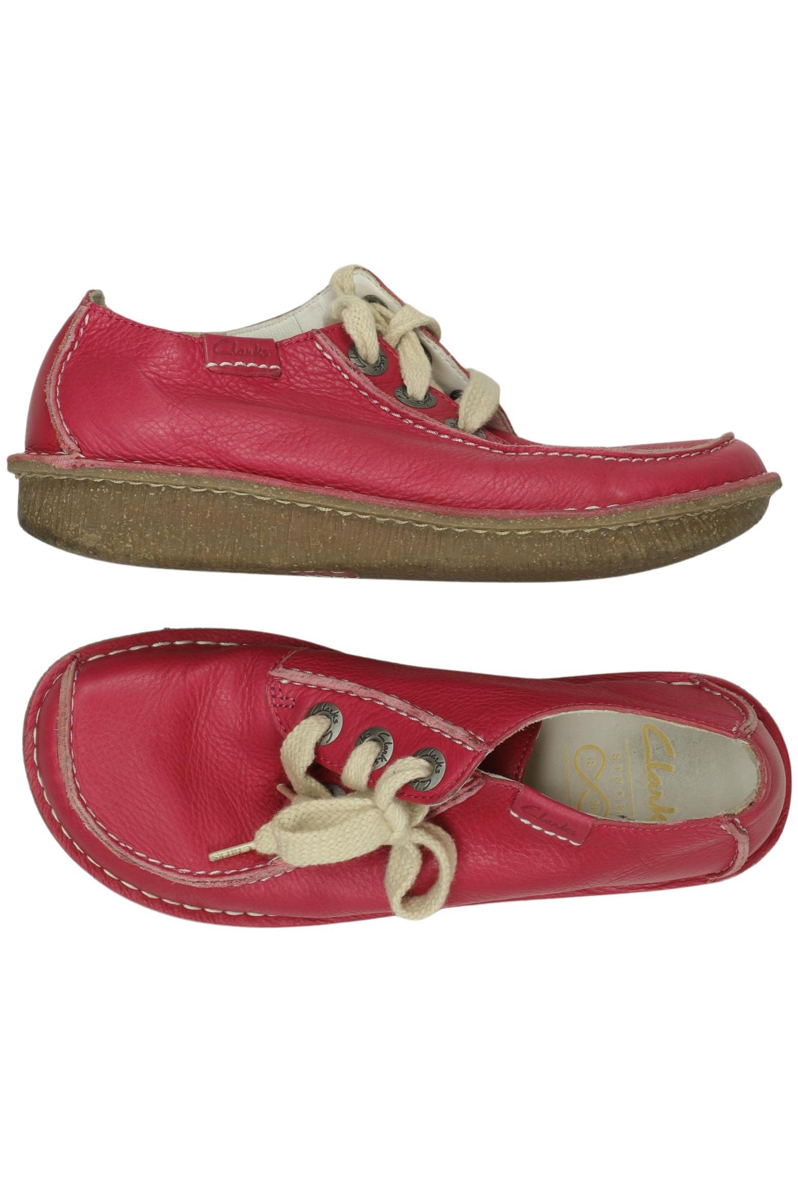 

Clarks Damen Halbschuh, pink, Gr. 5.5