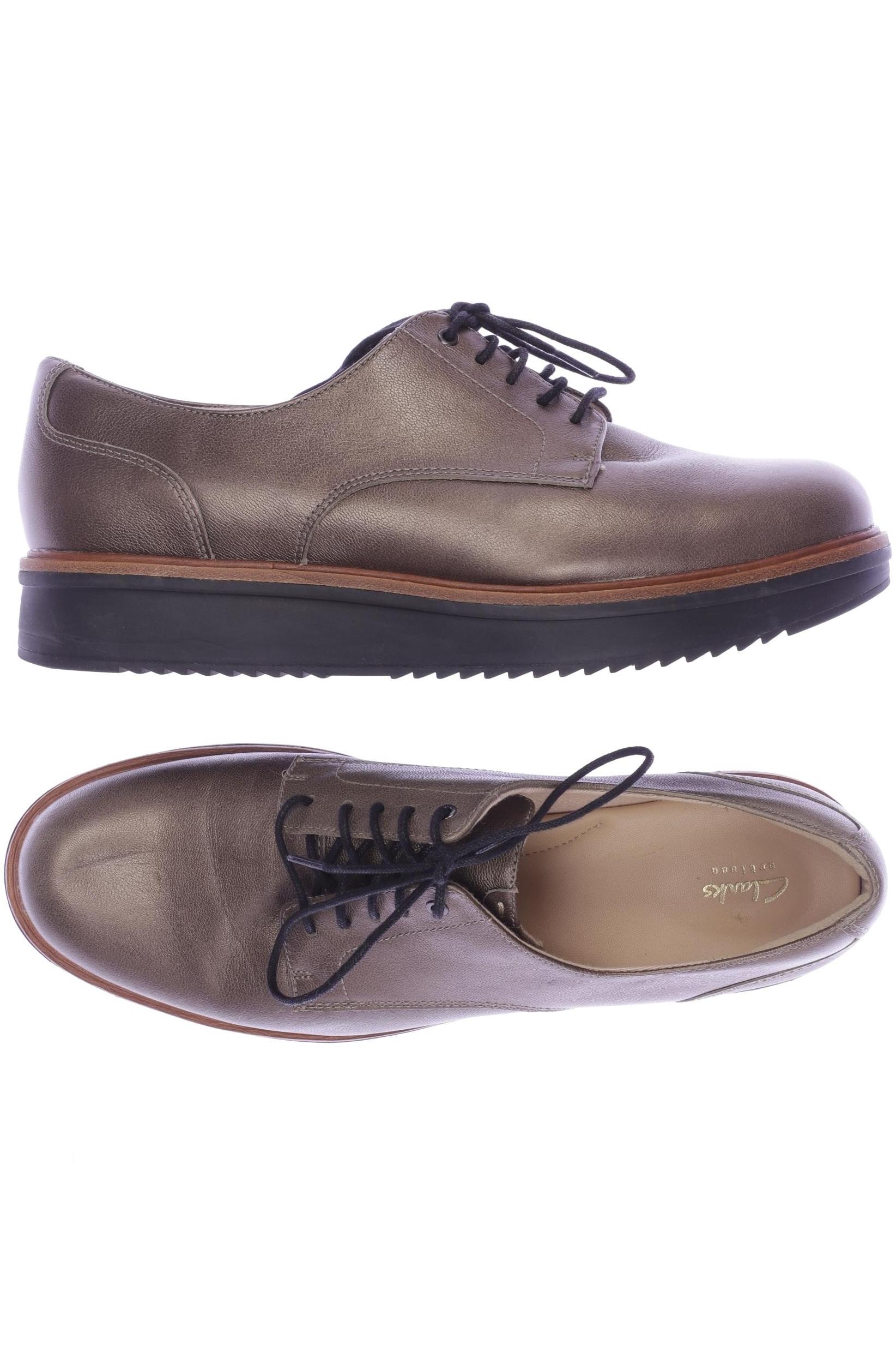 

Clarks Damen Halbschuh, braun, Gr. 41