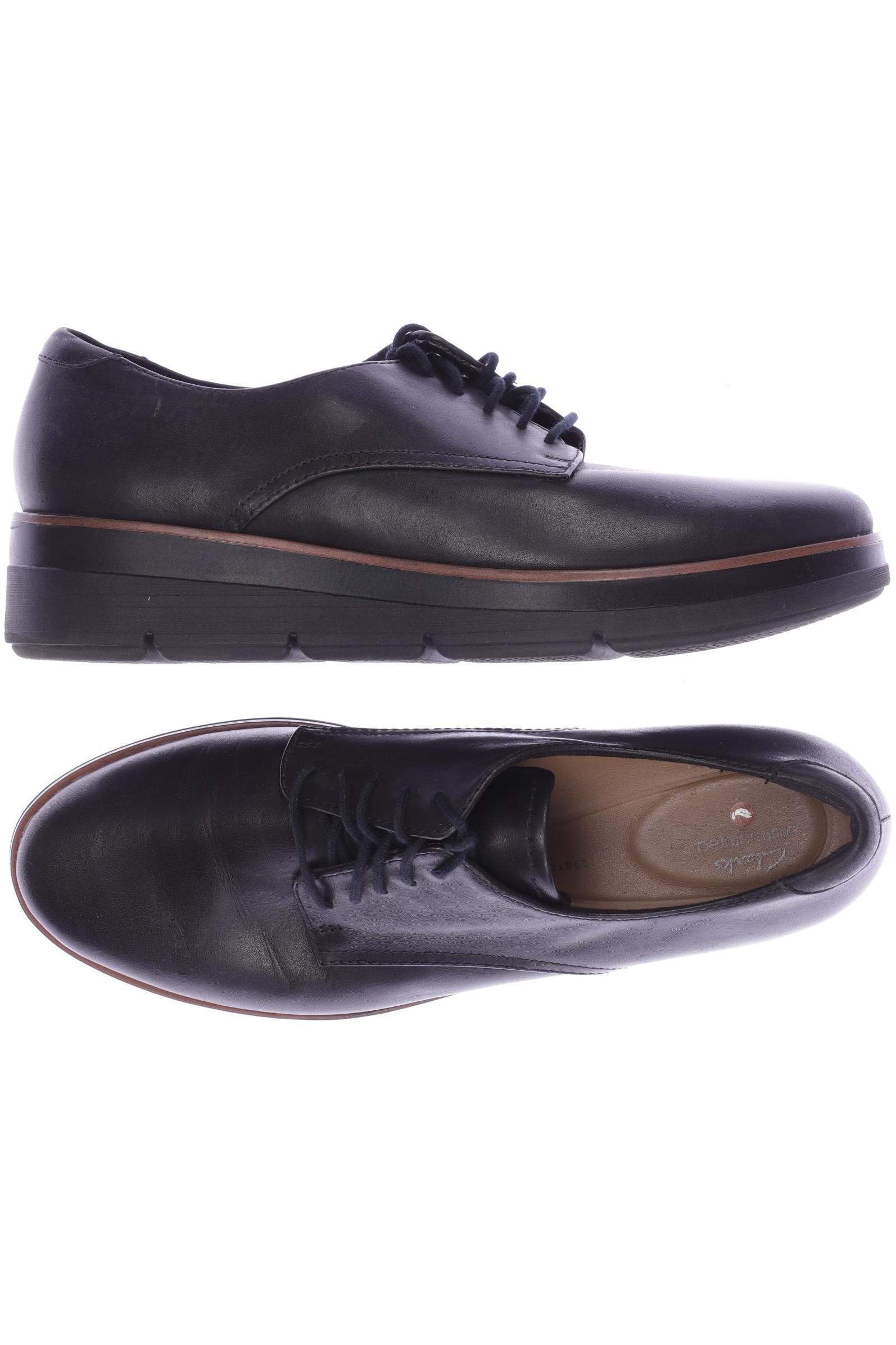 

Clarks Damen Halbschuh, schwarz