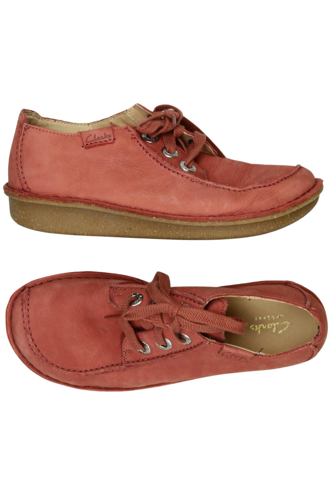 

Clarks Damen Halbschuh, bordeaux, Gr. 40