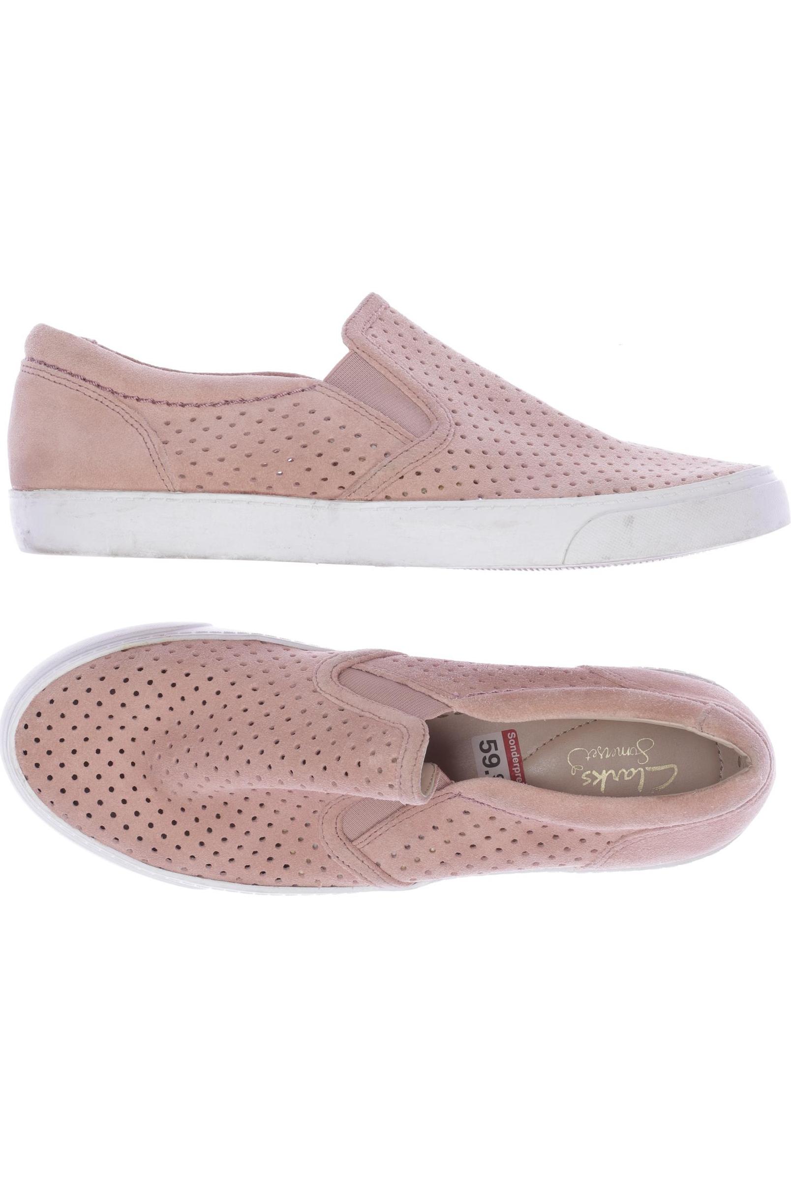 

Clarks Damen Halbschuh, pink, Gr. 5