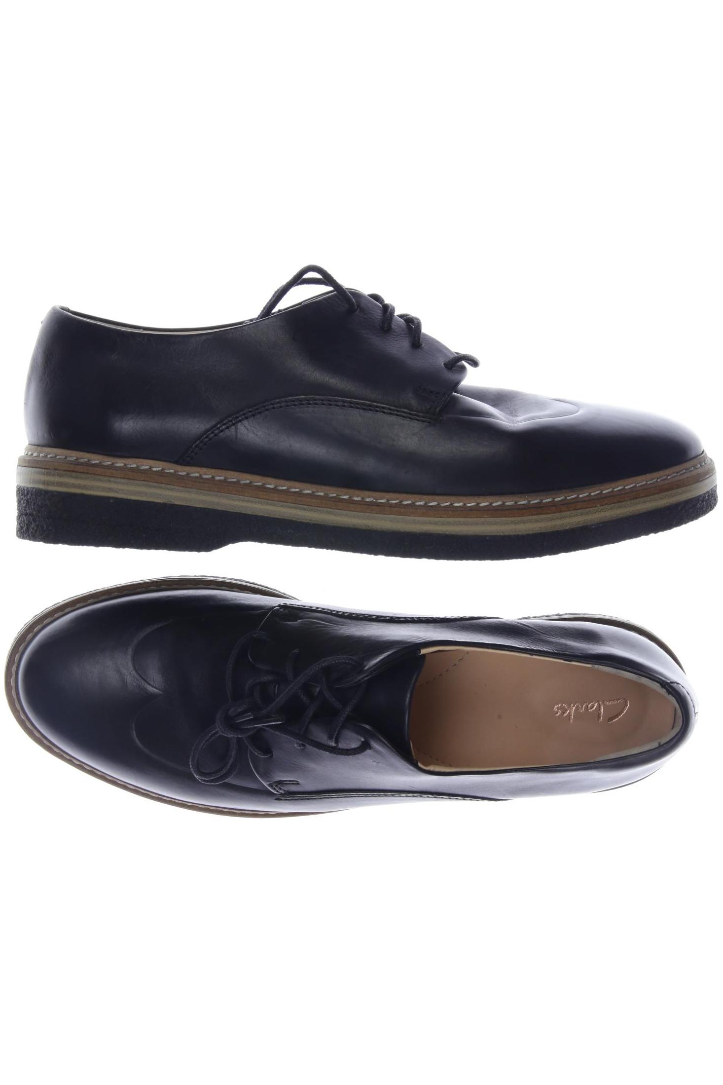 

Clarks Damen Halbschuh, schwarz, Gr. 42