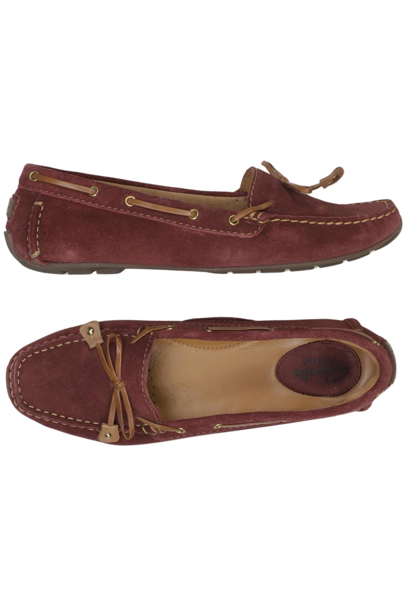 

Clarks Damen Halbschuh, bordeaux, Gr. 36