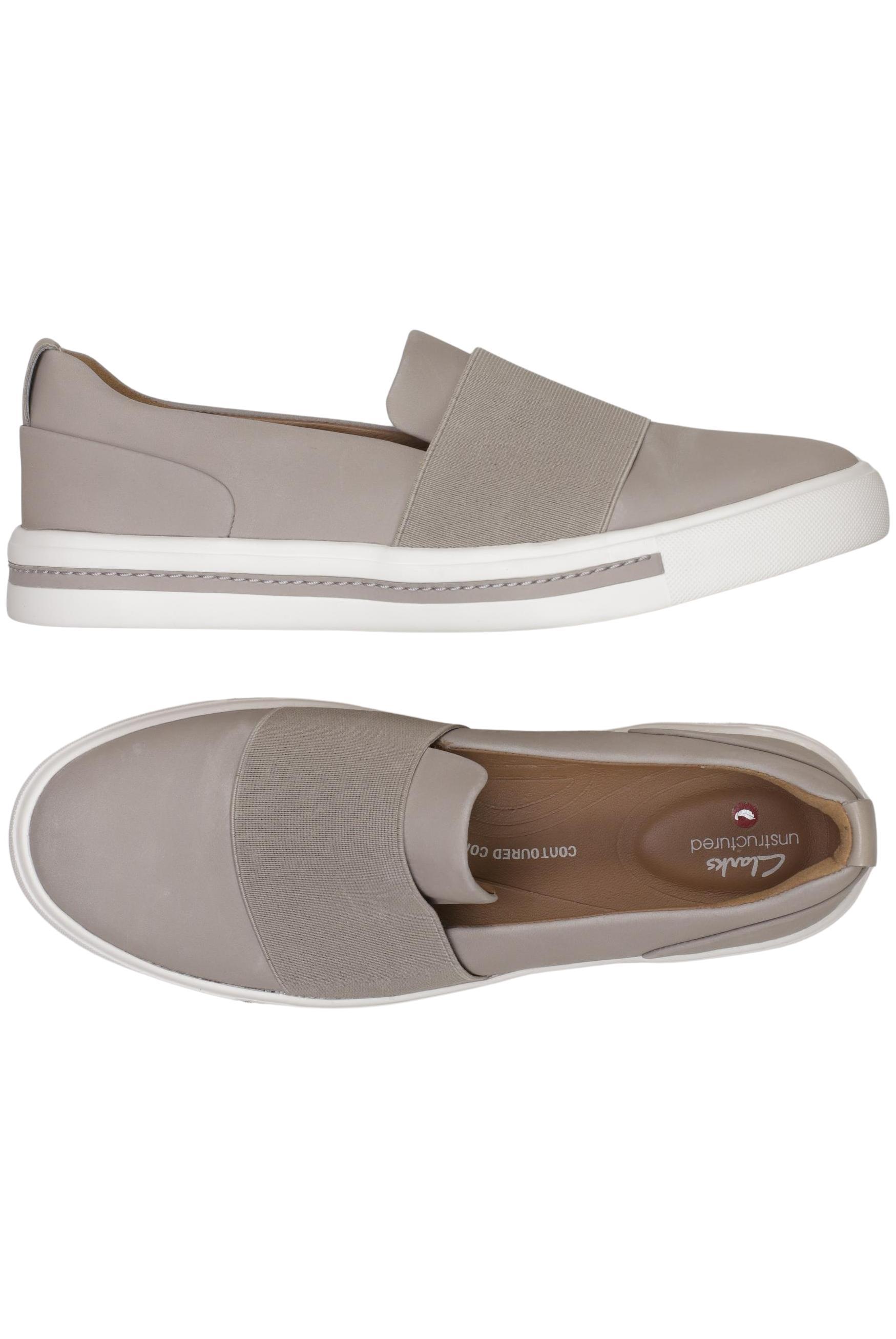 

Clarks Damen Halbschuh, grau, Gr. 40