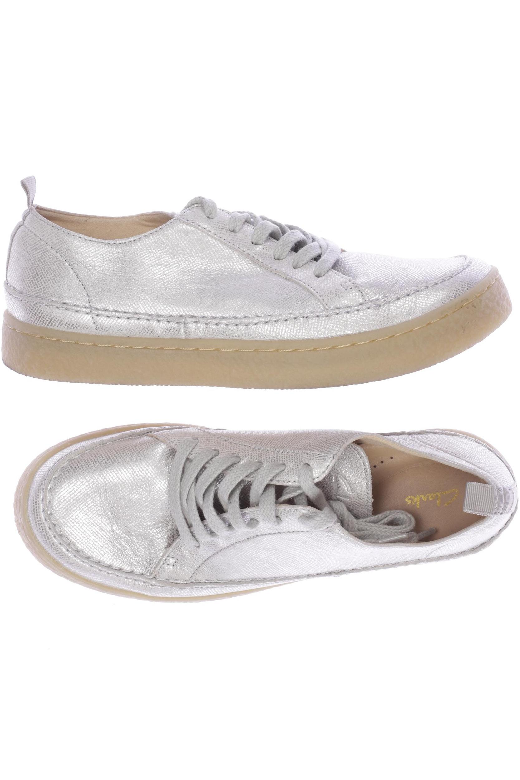 

Clarks Damen Halbschuh, silber