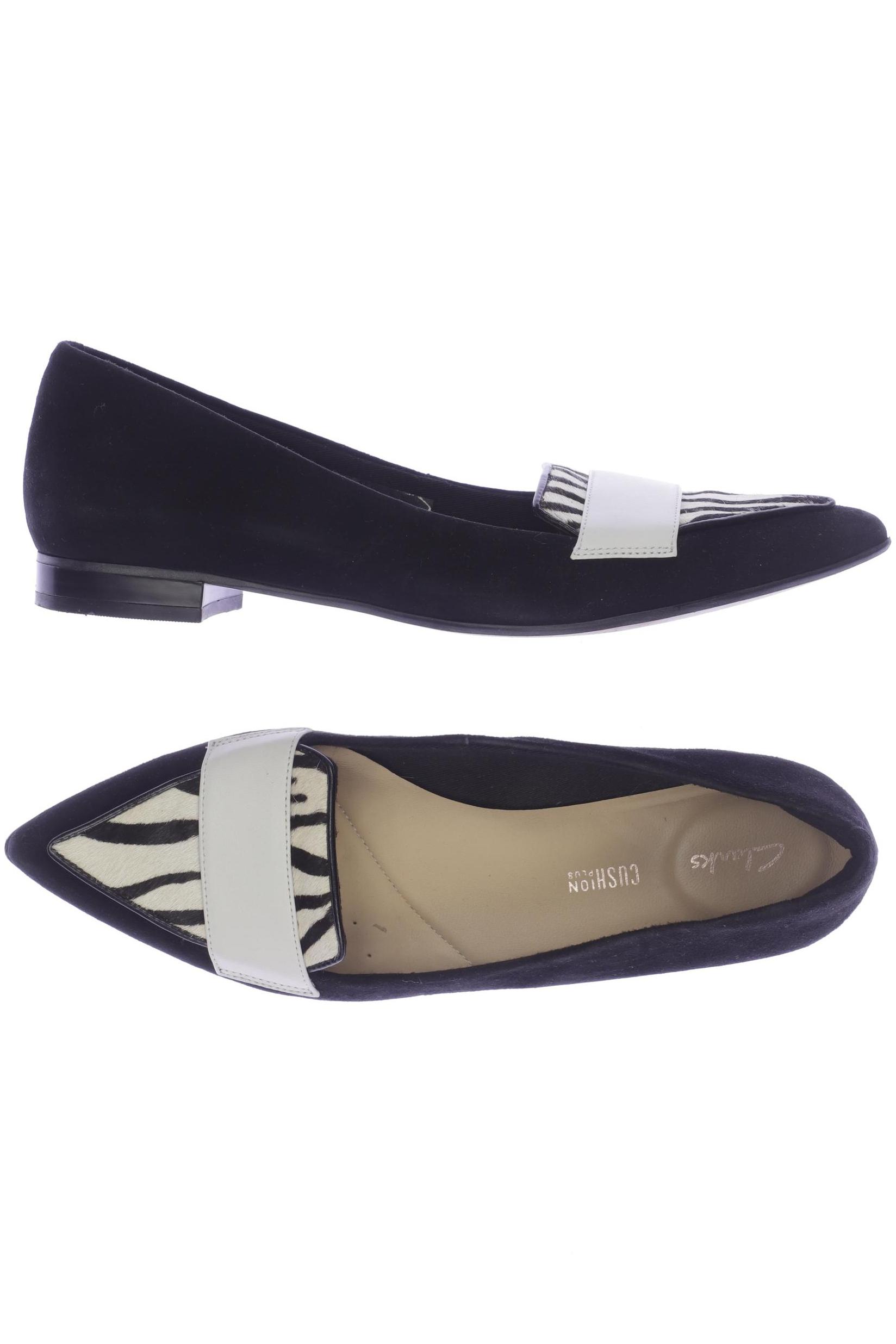 

Clarks Damen Halbschuh, schwarz, Gr. 38