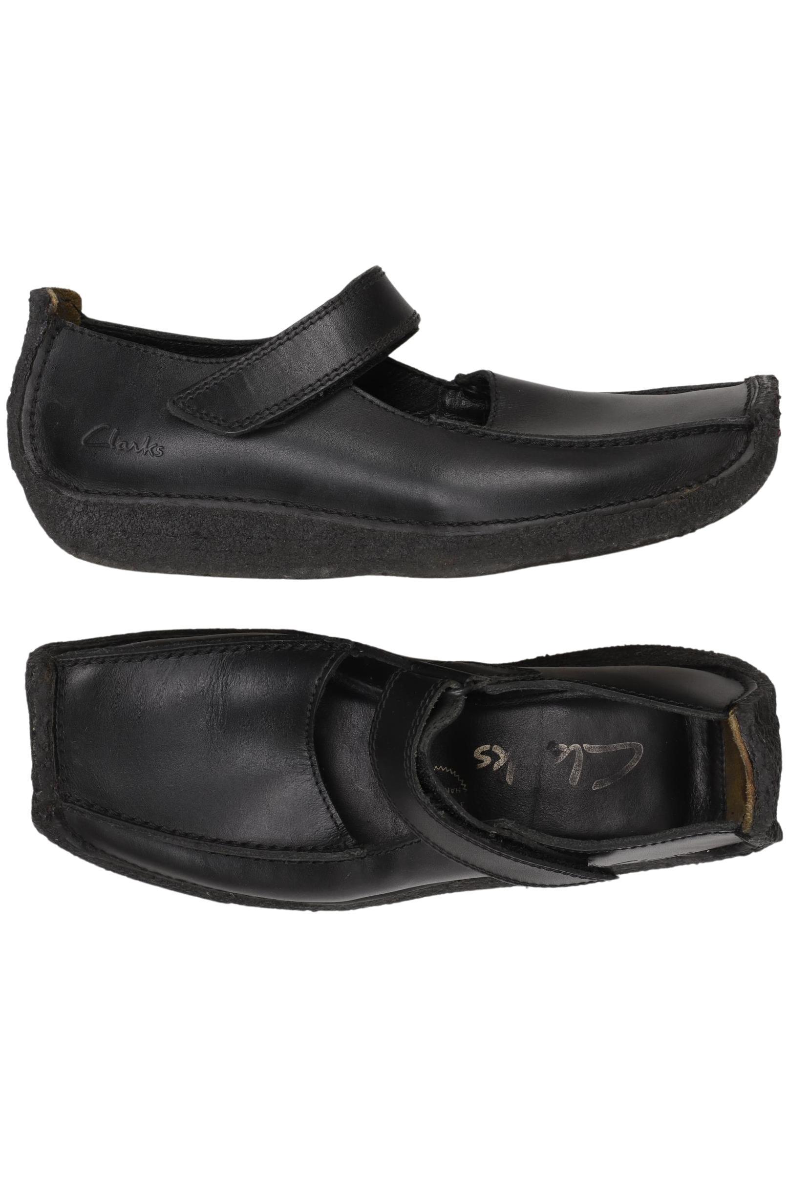 

Clarks Damen Halbschuh, schwarz, Gr. 6.5