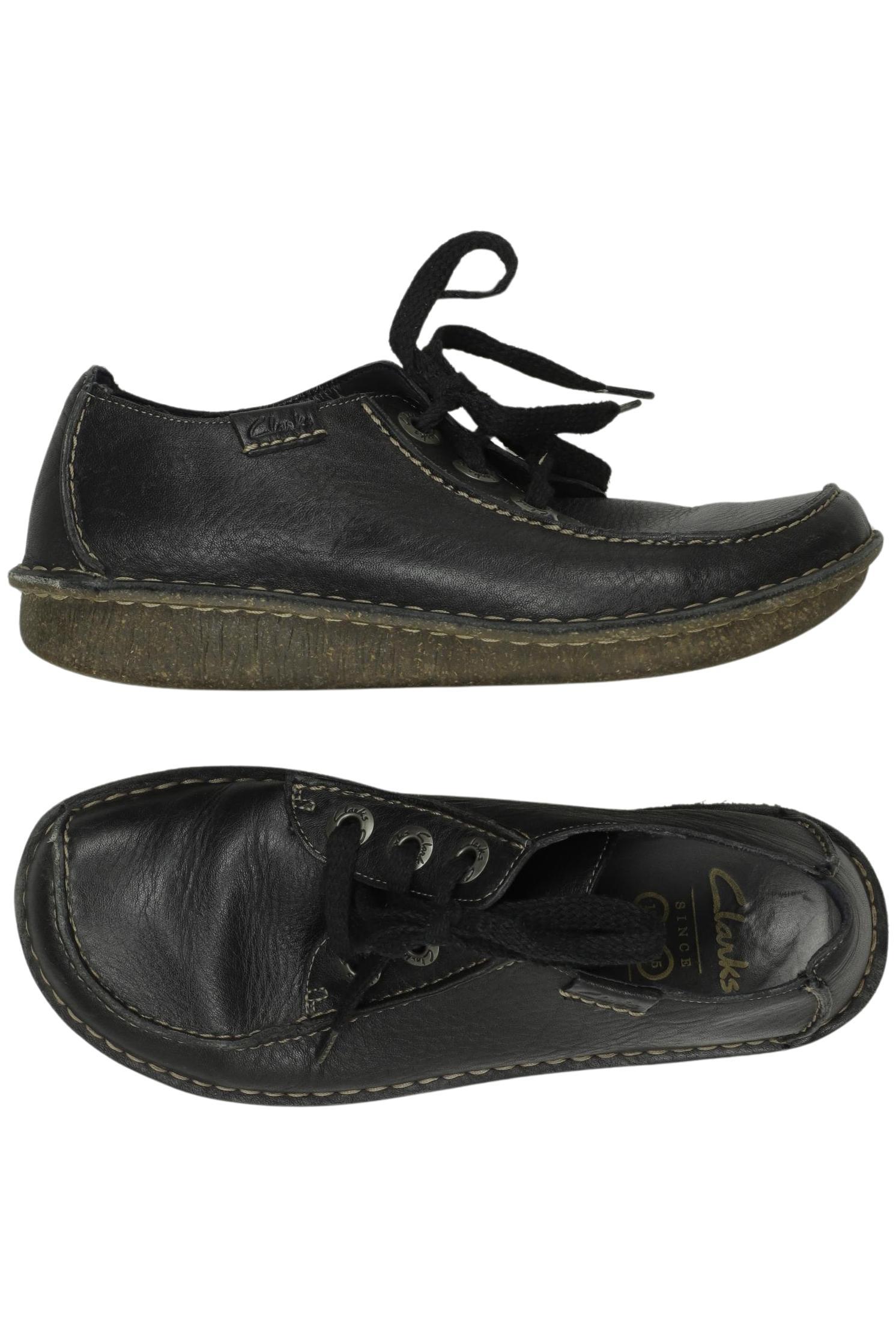 

Clarks Damen Halbschuh, schwarz, Gr. 6