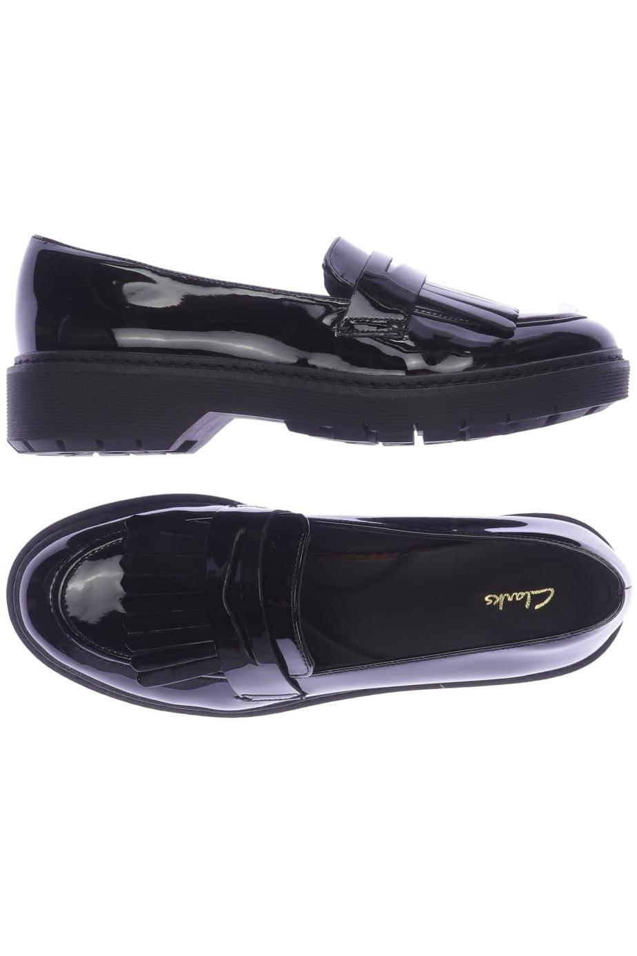 

Clarks Damen Halbschuh, schwarz