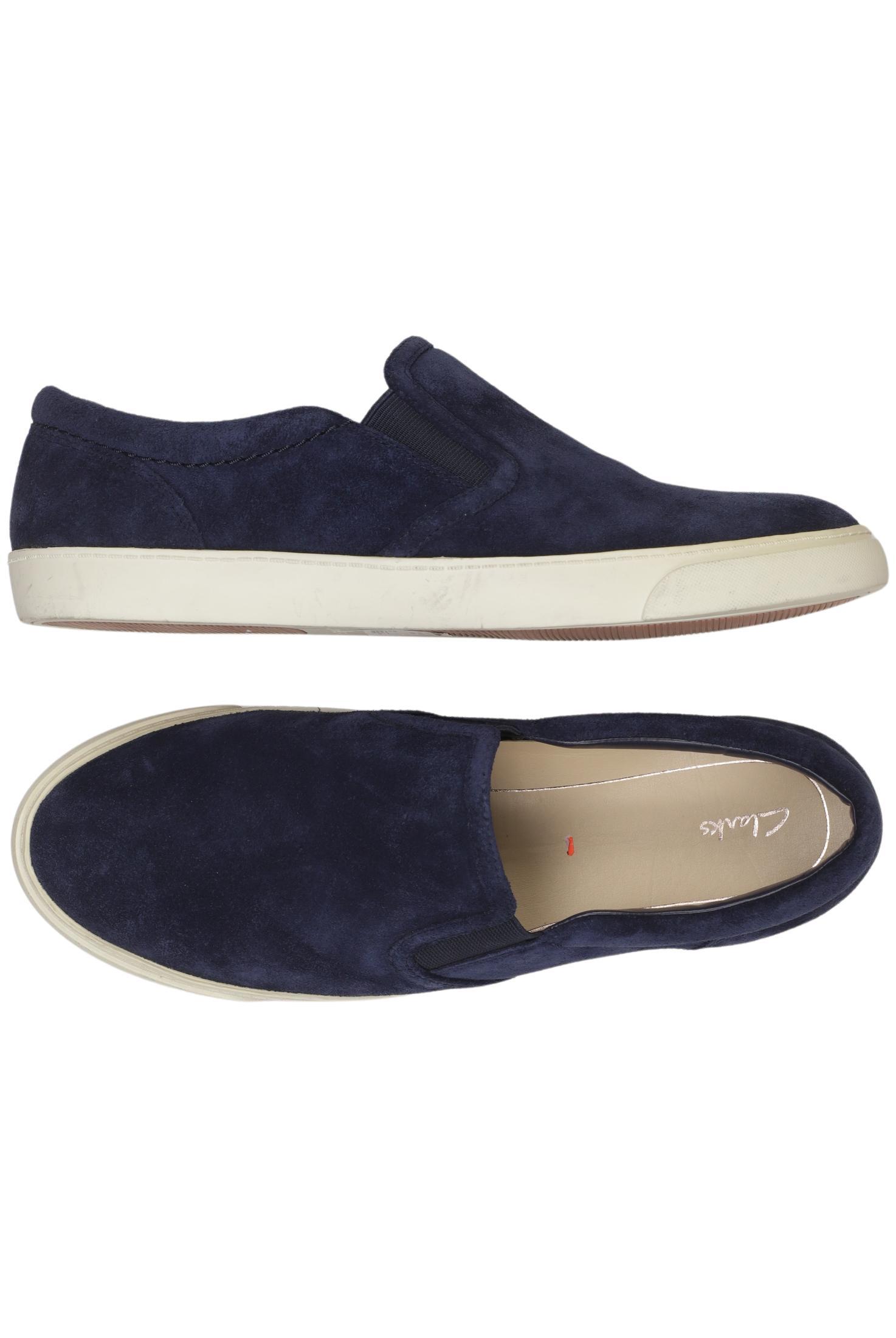 

Clarks Damen Halbschuh, marineblau, Gr. 40