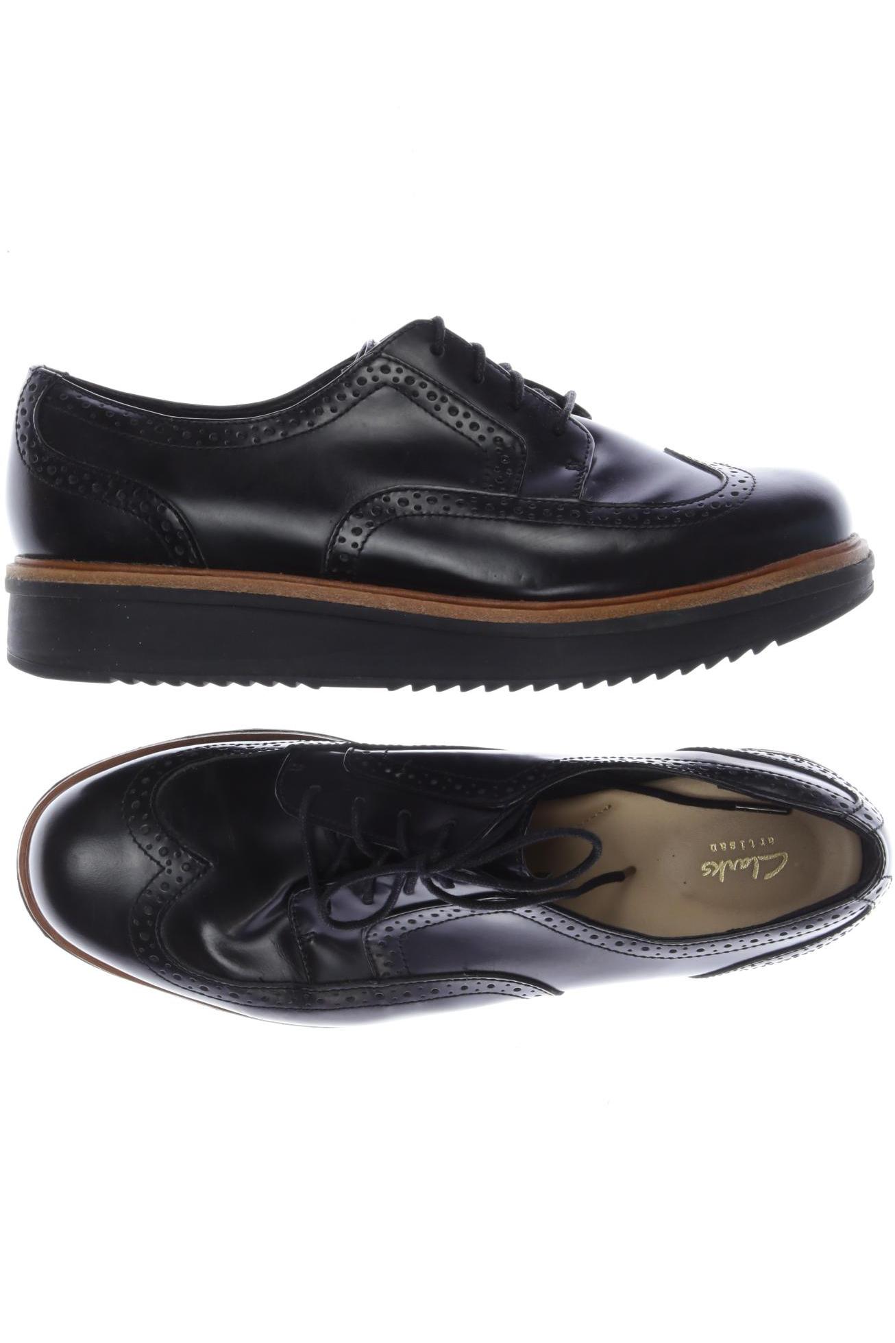 

Clarks Damen Halbschuh, schwarz, Gr. 39.5