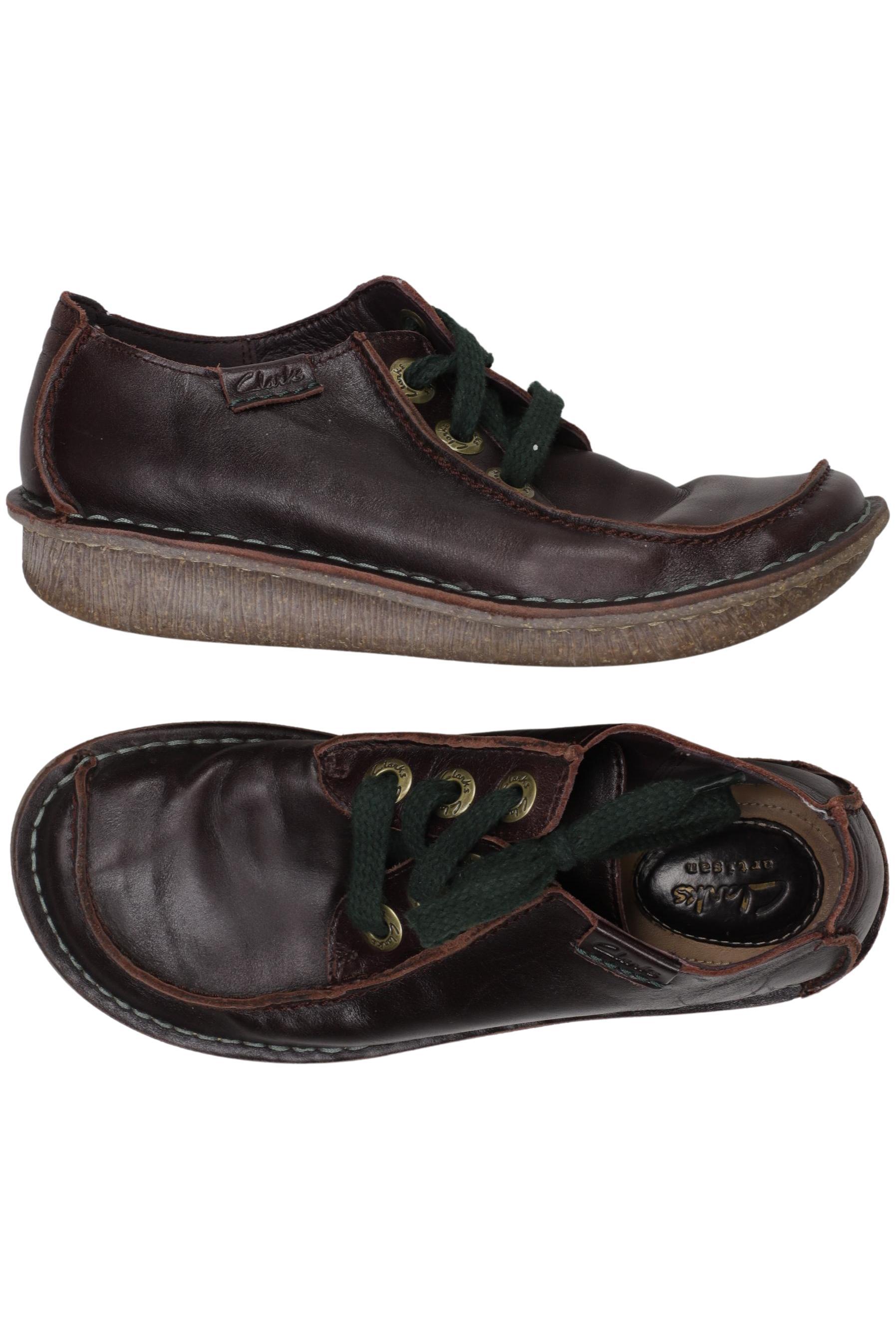 

Clarks Damen Halbschuh, bordeaux, Gr. 37.5
