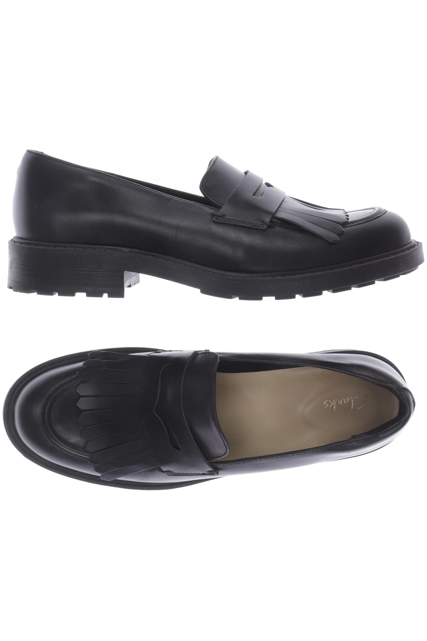 

Clarks Damen Halbschuh, schwarz