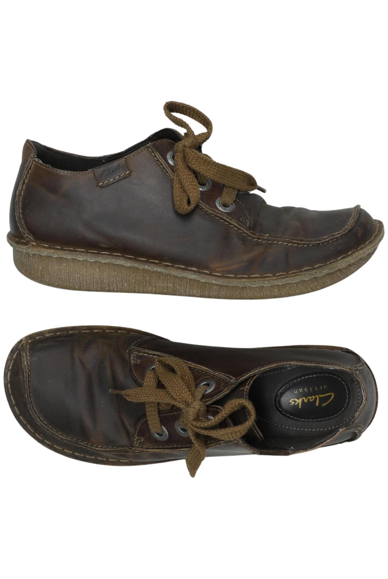 

Clarks Damen Halbschuh, braun, Gr. 41.5