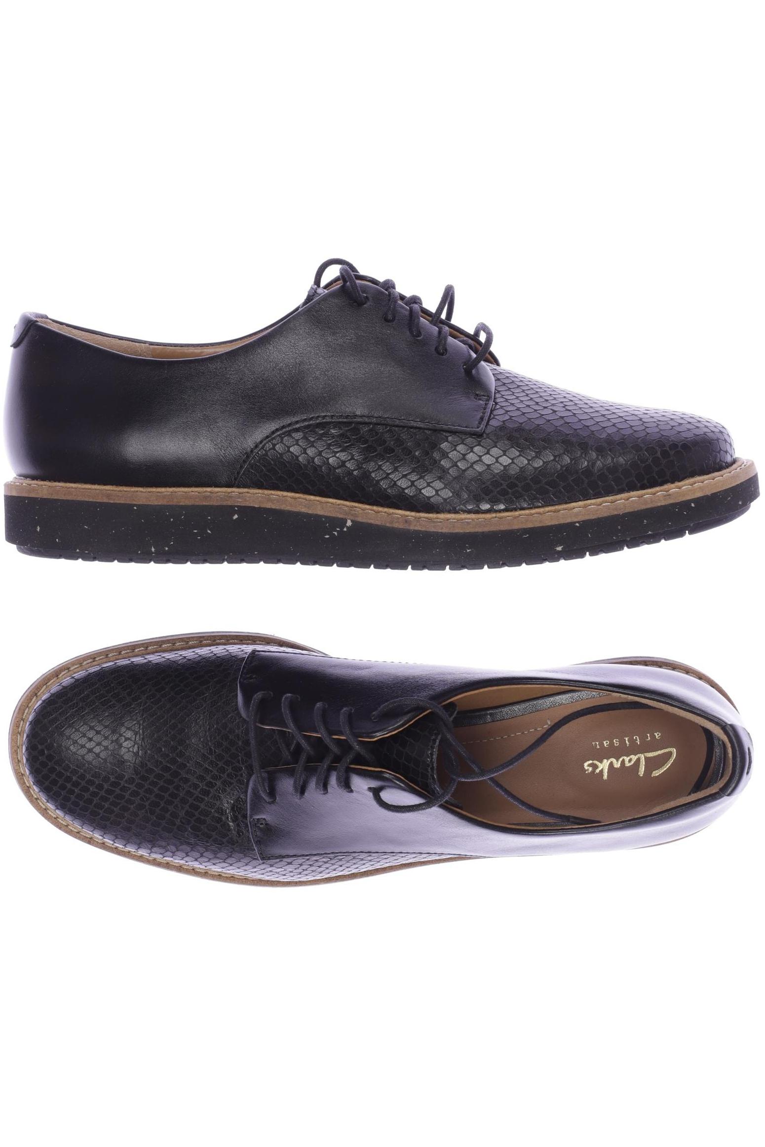 

Clarks Damen Halbschuh, schwarz, Gr. 38